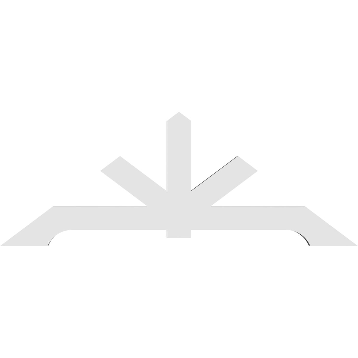 Ekena Millwork GBP060X23X0204VAN00 Exterior-Brackets-Braces - View #4