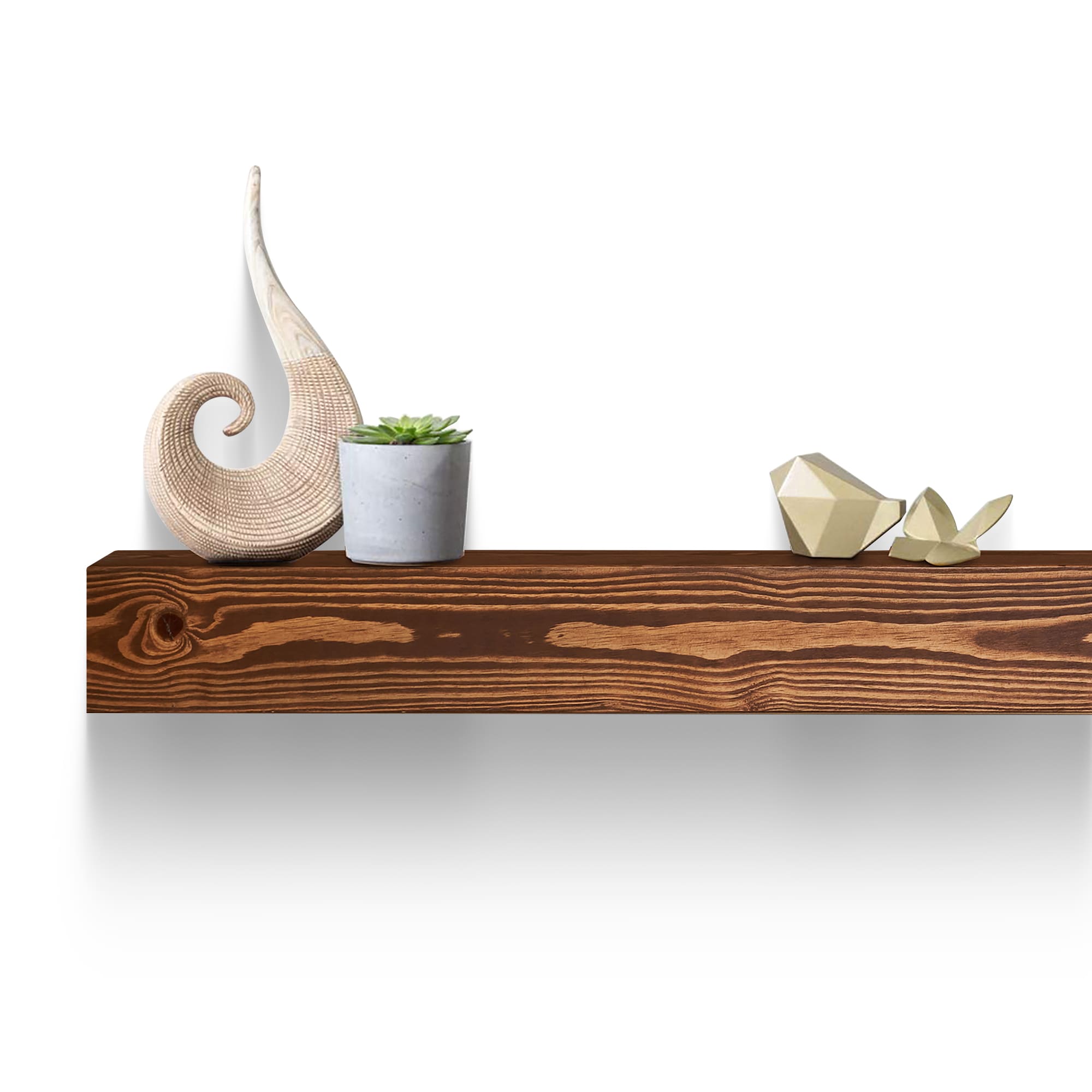 Luxe Surface Group 82 OAK AGED 82-in W x 5.5-in H x 7-in D Oak Pine Traditional Fireplace Mantel