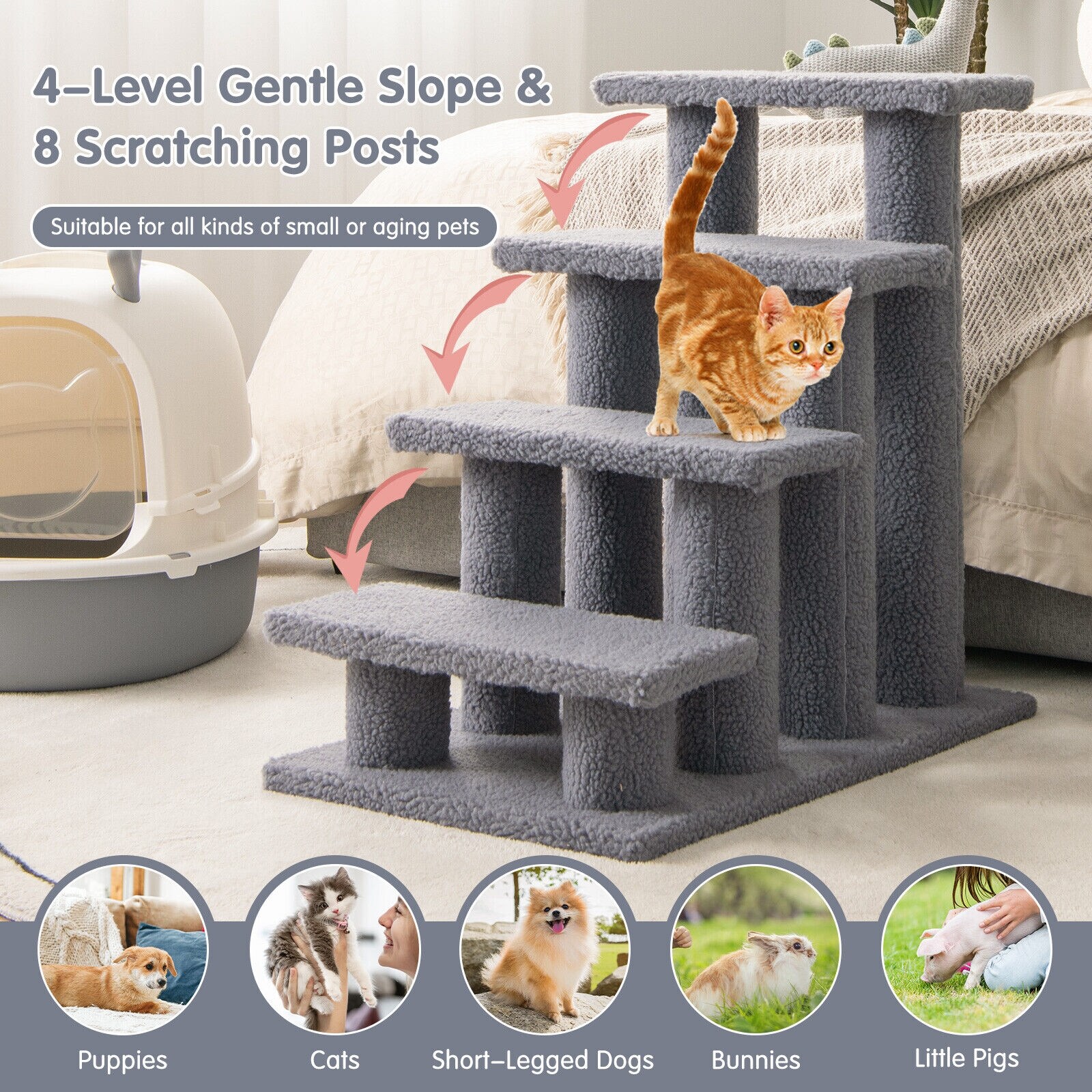 Slickblue D-CO-RG4717SP Cat-Trees - View #6