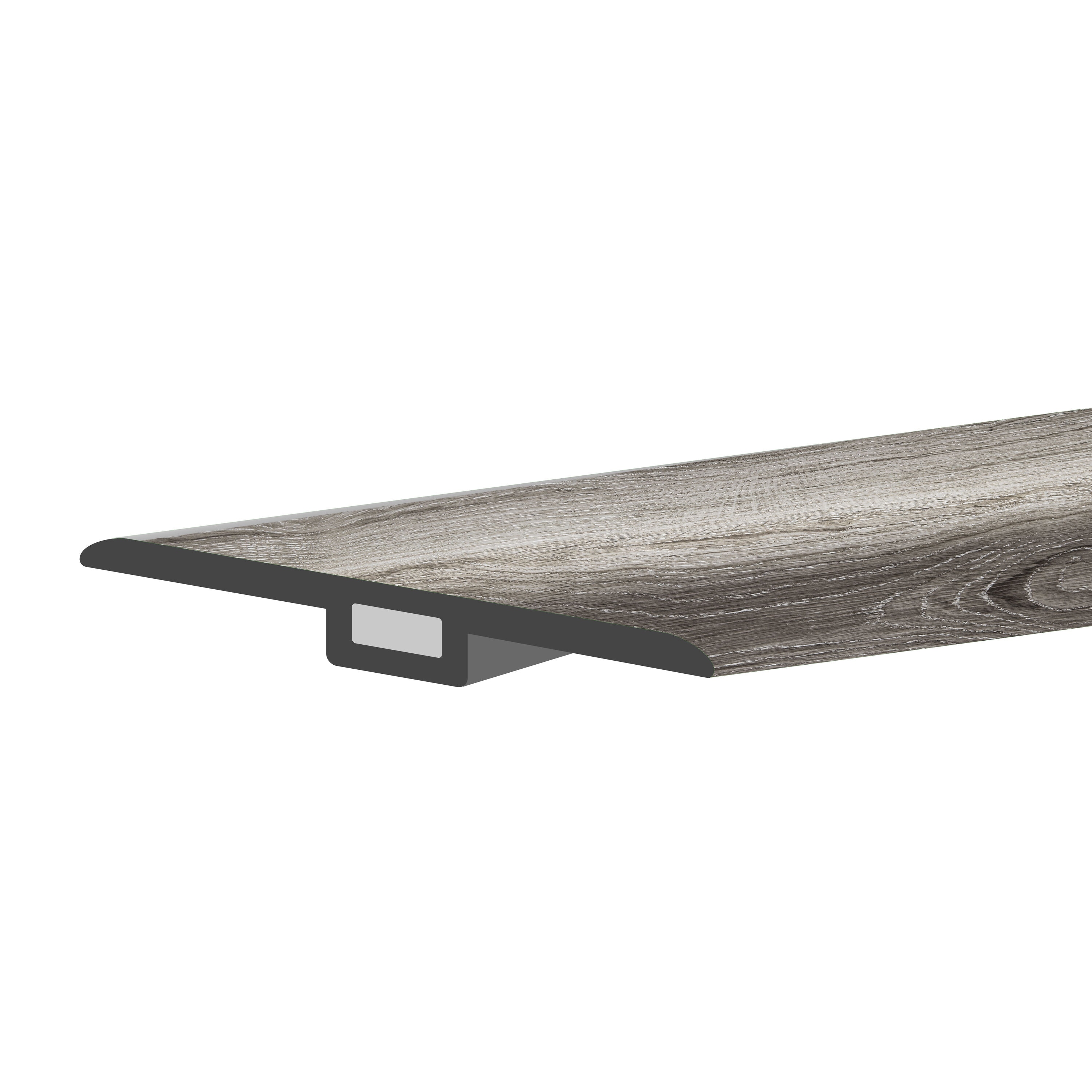 Lucida USA GC-305TM GlueCore T-moulding Coffee 0.27-in T x 1.75-in W x 48-in L Vinyl T-moulding