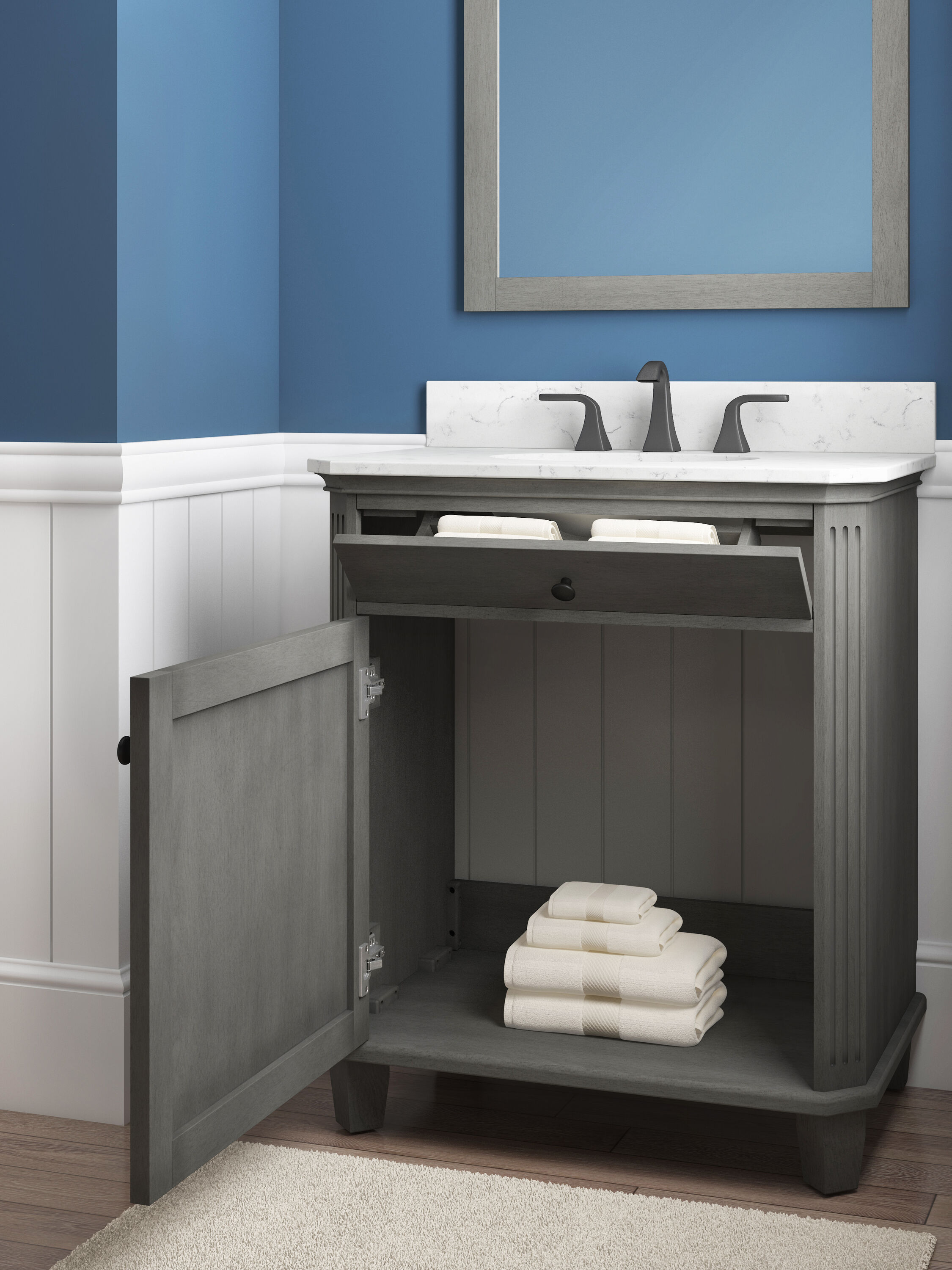 allen + roth LWS30DVAG Bath-Vanity-Combo - View #12