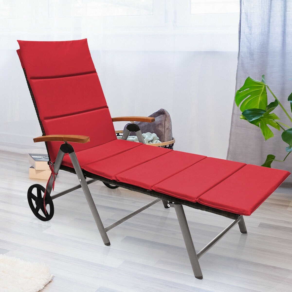 WELLFOR OUJN63221RE Patio-Chairs - View #4