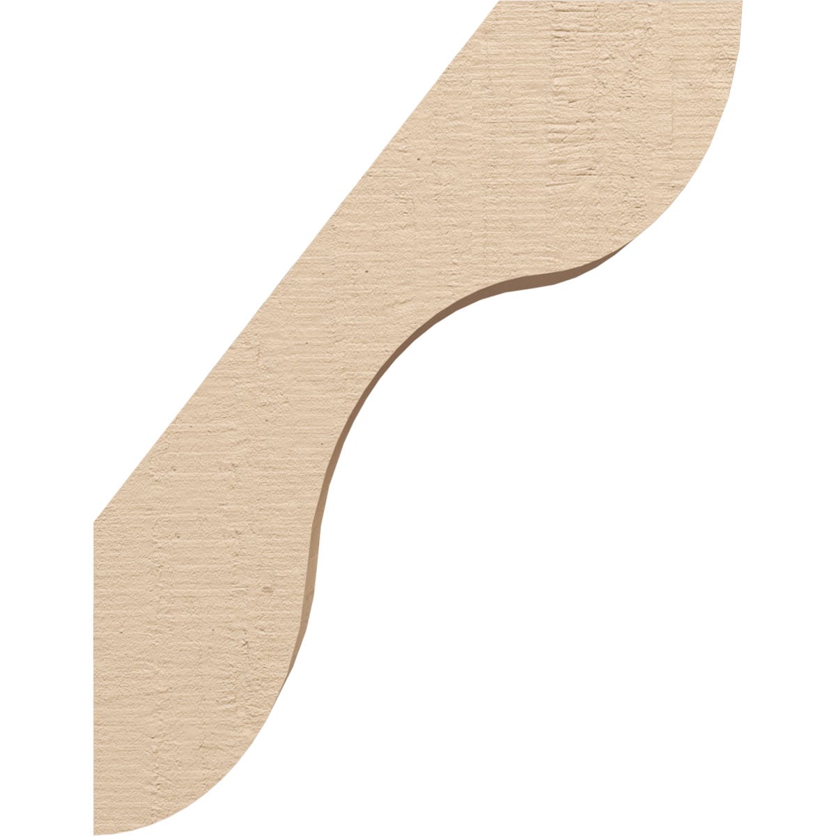 Ekena Millwork BRCUR05X14X18CARRCPR braces - View #4