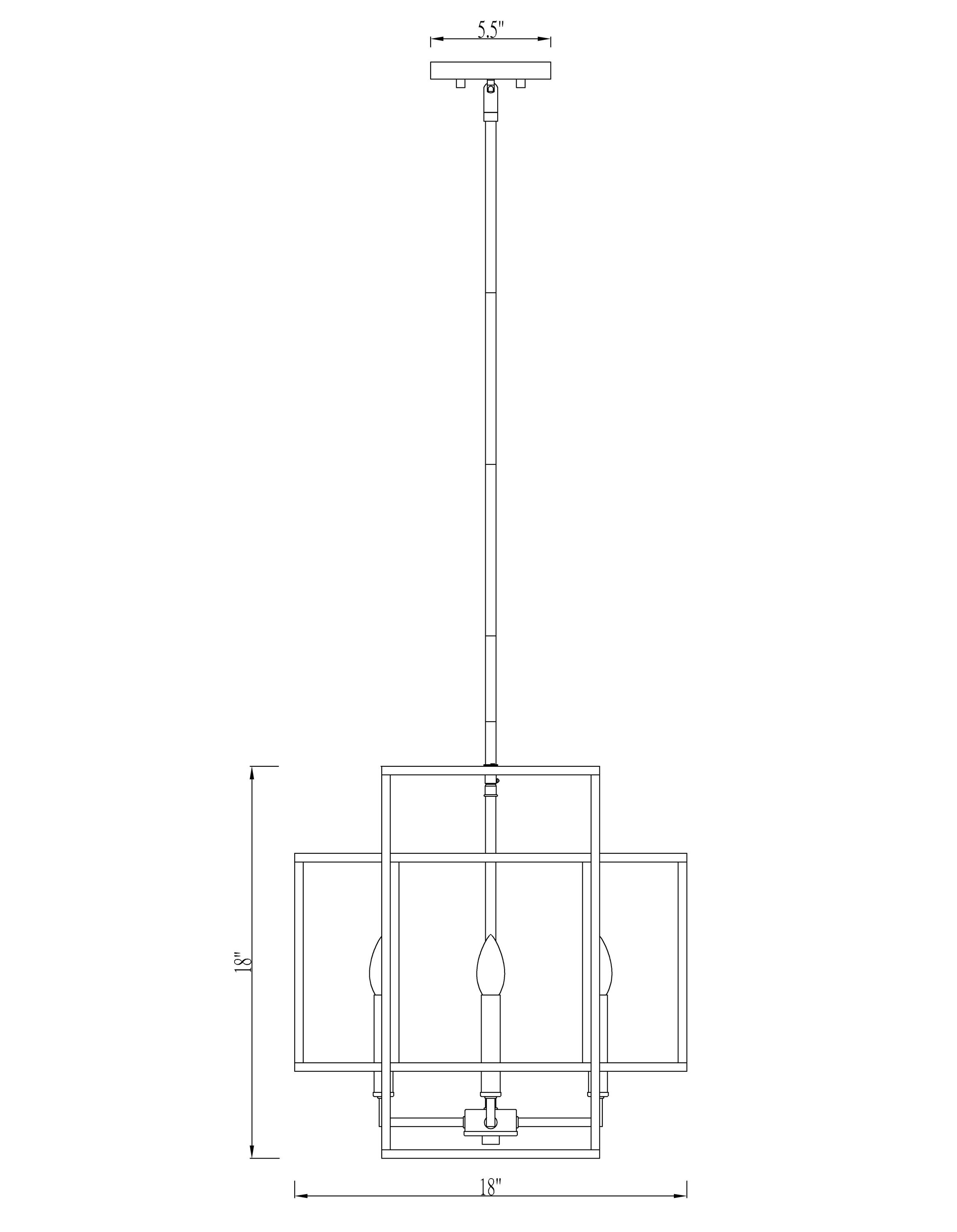 Z-Lite 454-18BK-BN Pendant-Lights - View #6
