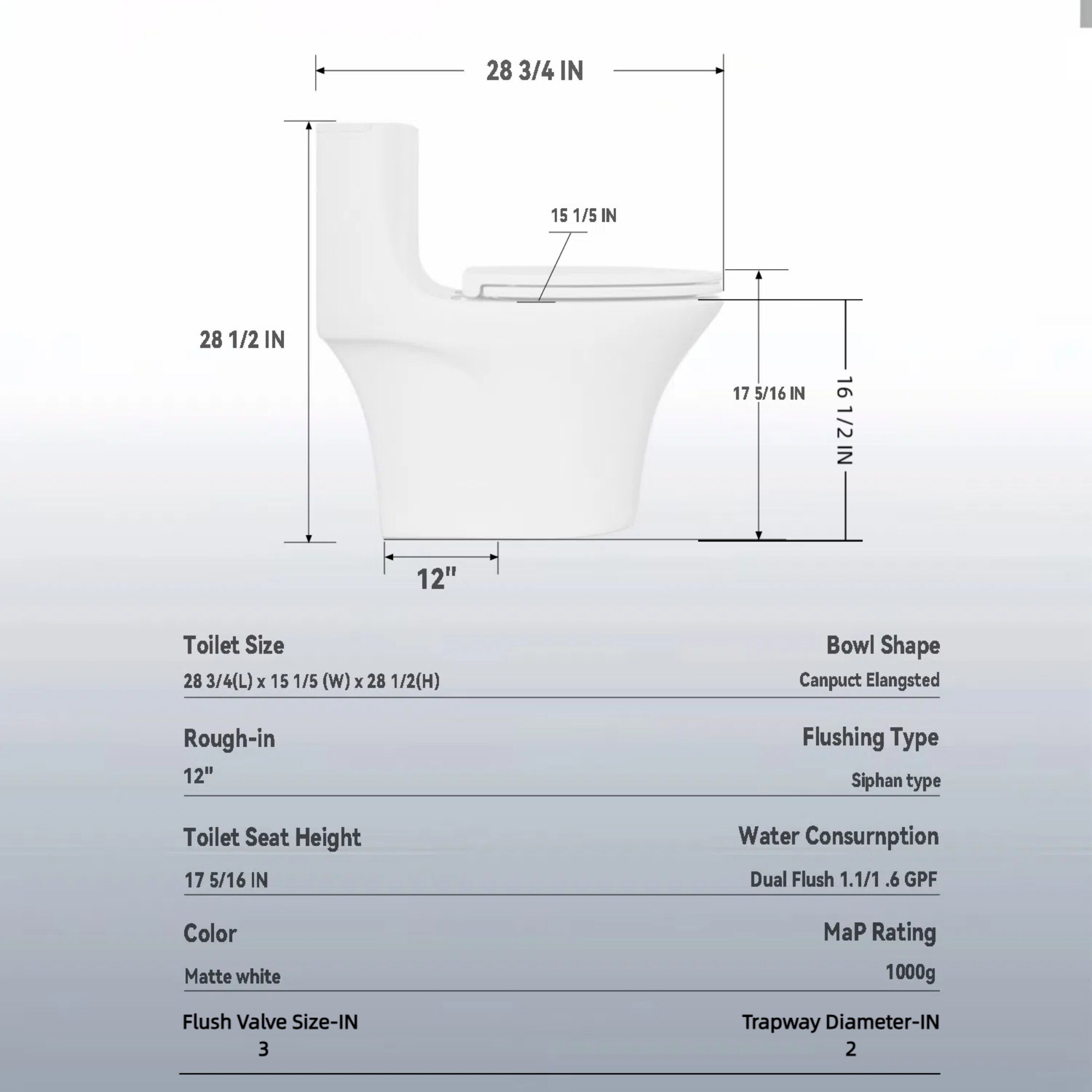 Dimakai DI-CL190063P toilets - View #12