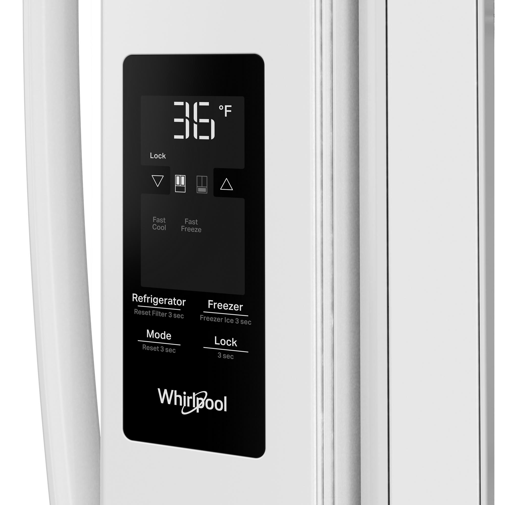Whirlpool WRFF3336SW French-Door-Refrigerators - View #4