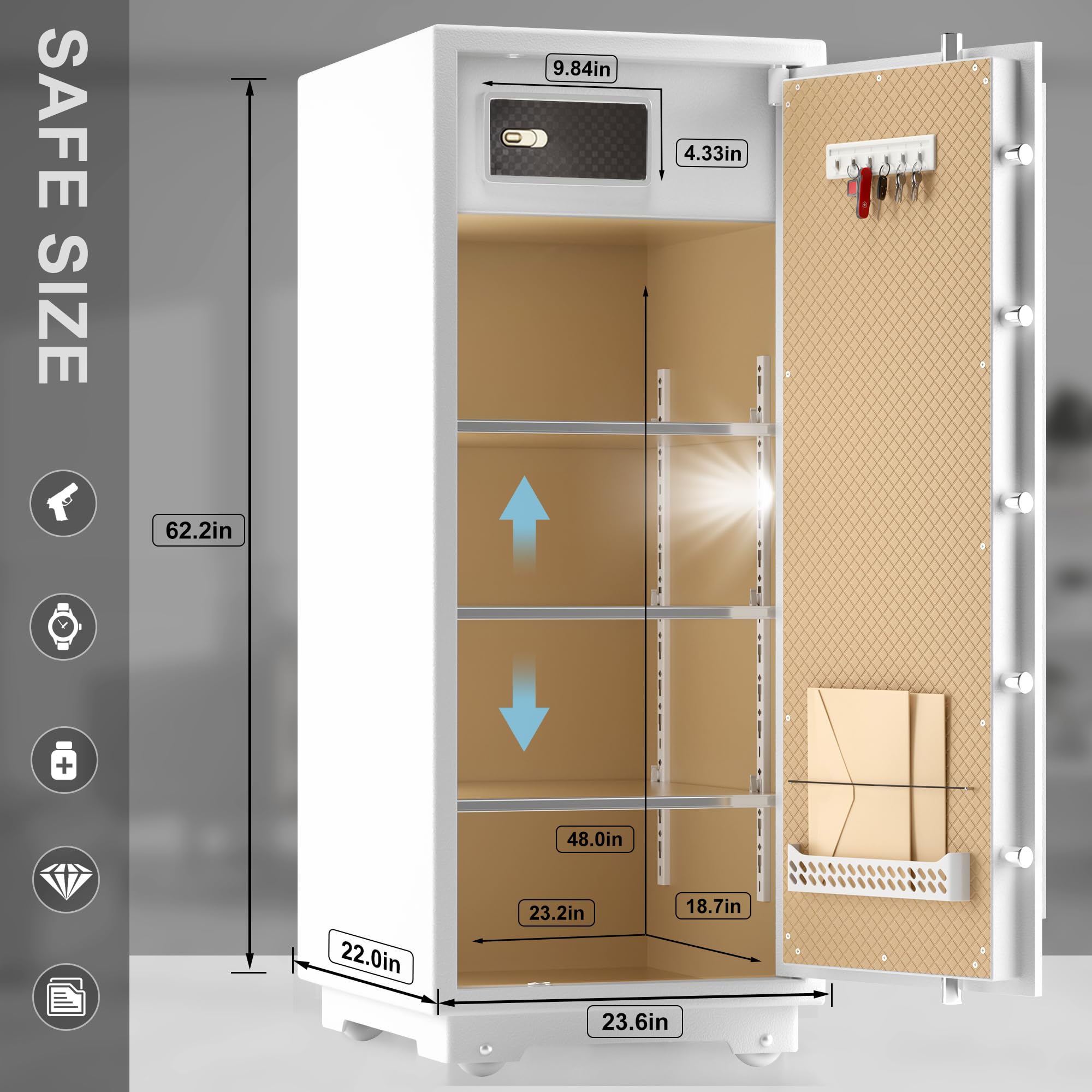 ITOPFOX LIT0810I231 Chest-Safes - View #7