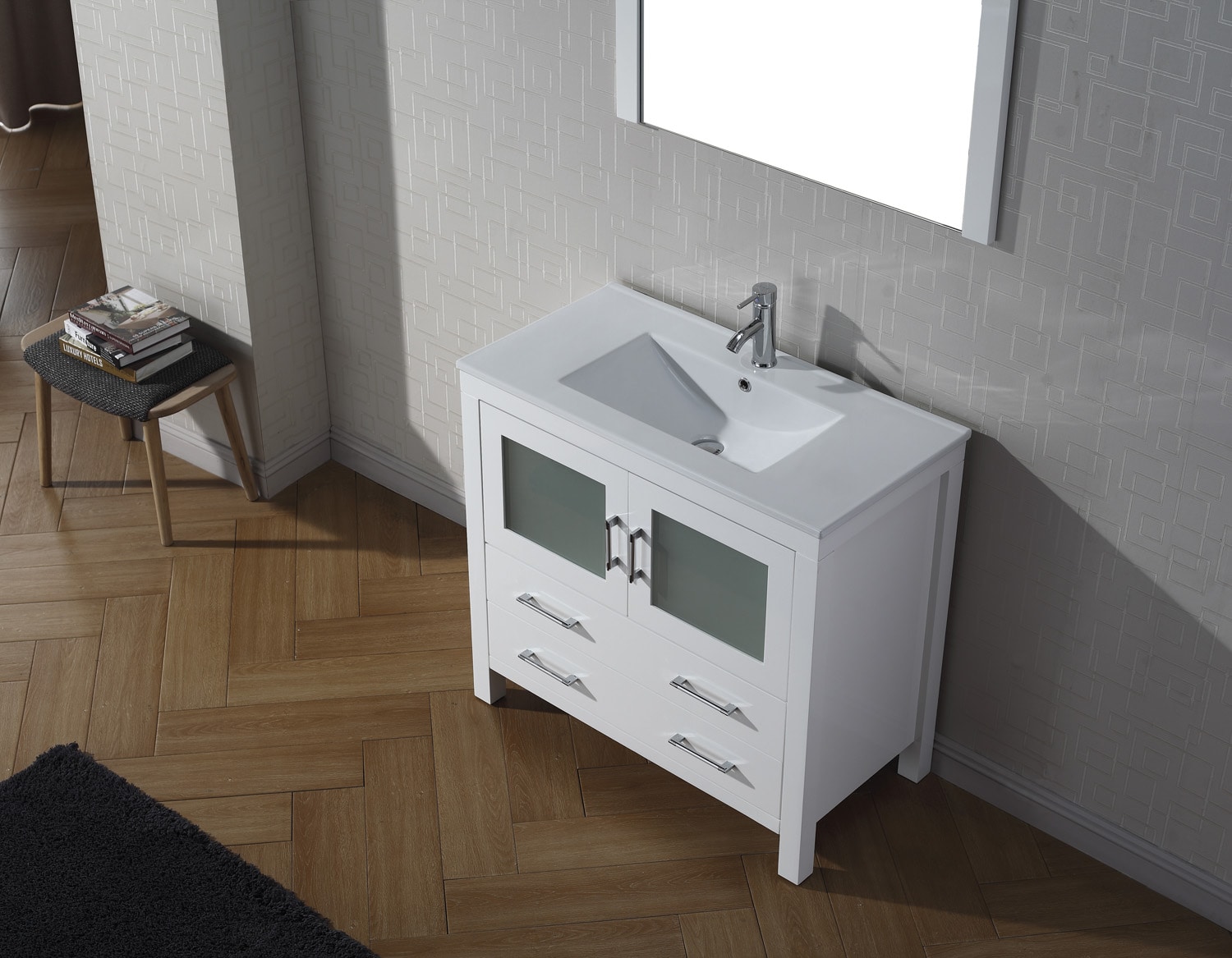 Virtu USA KS-70036-C-WH Bath-Vanity-Combo - View #4