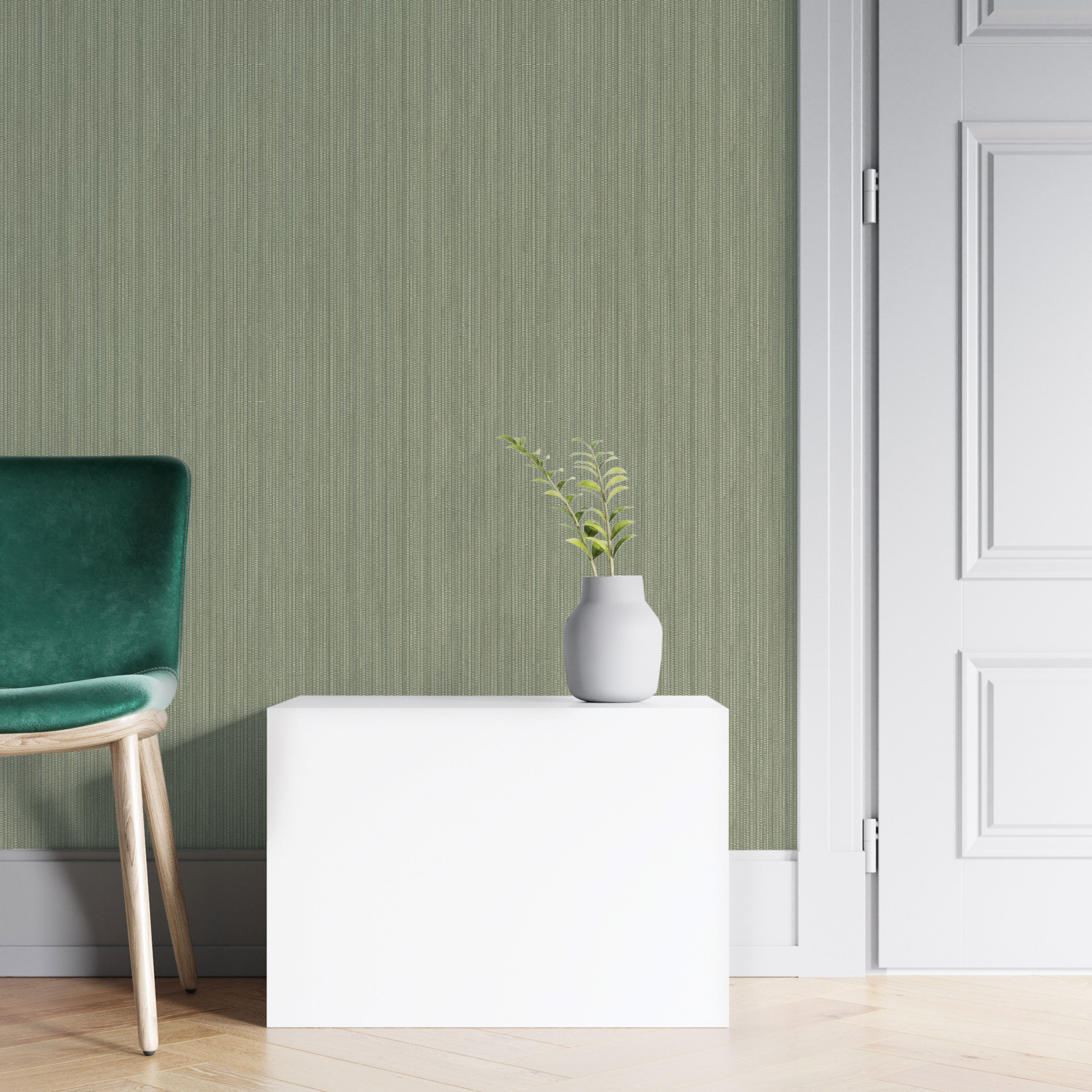 sage green faux rice paper vinyl