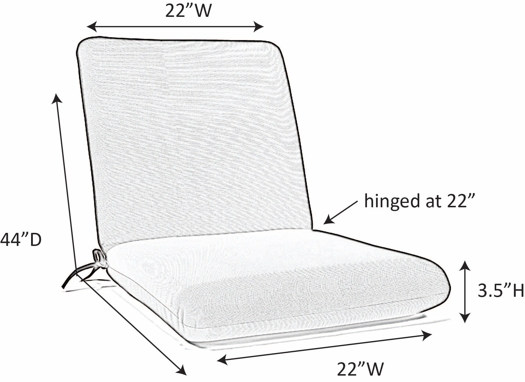 Sunbrella DS2110-3012 Patio-Furniture-Cushions - View #3
