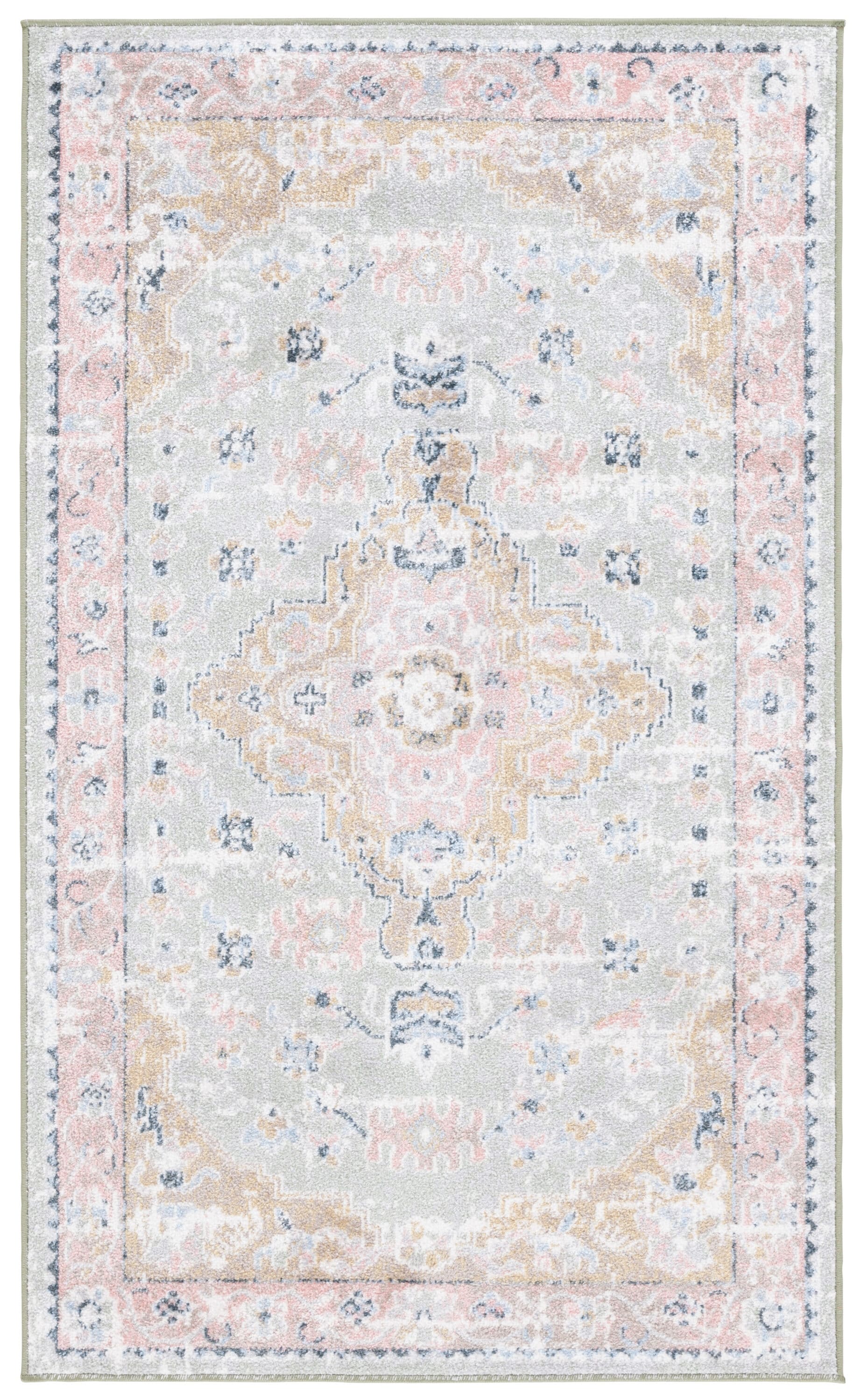 Bayside 134W Sage/Gold 3 X 5 Area Rug