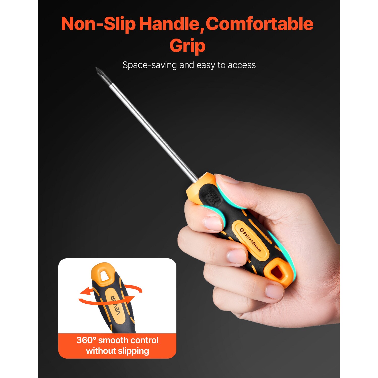 VEVOR DDLSDWSYSDJNMYOM3V1 Screwdrivers-Individual - View #7