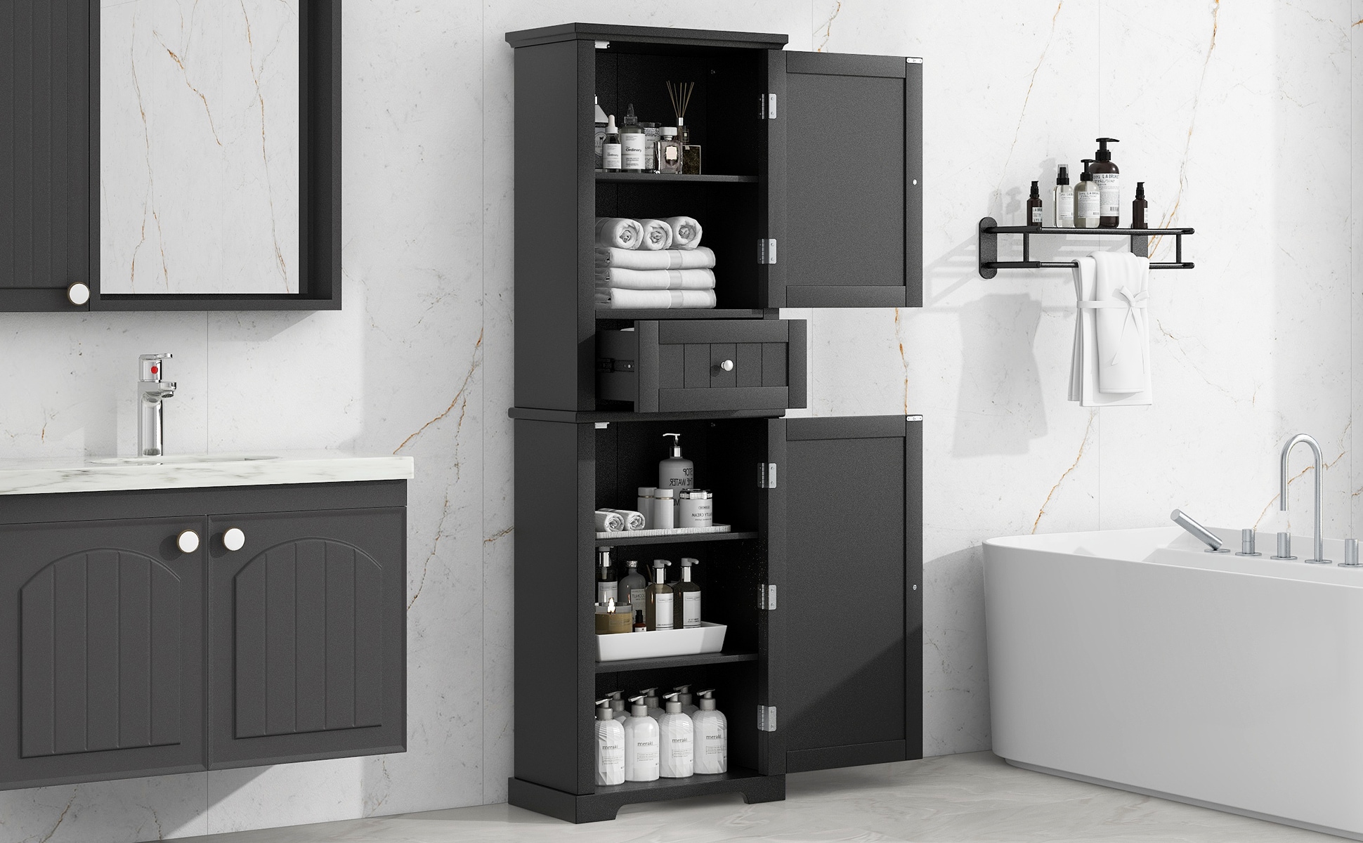 ModernLuxe L3P-N725P206890B Bathroom-Wall-Cabinets - View #7