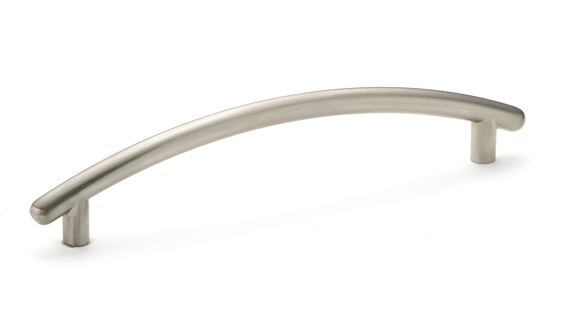 Richelieu BP26202128195 Linden 5-1/16-in , 128mm Center to Center Brushed Nickel Arch Handle