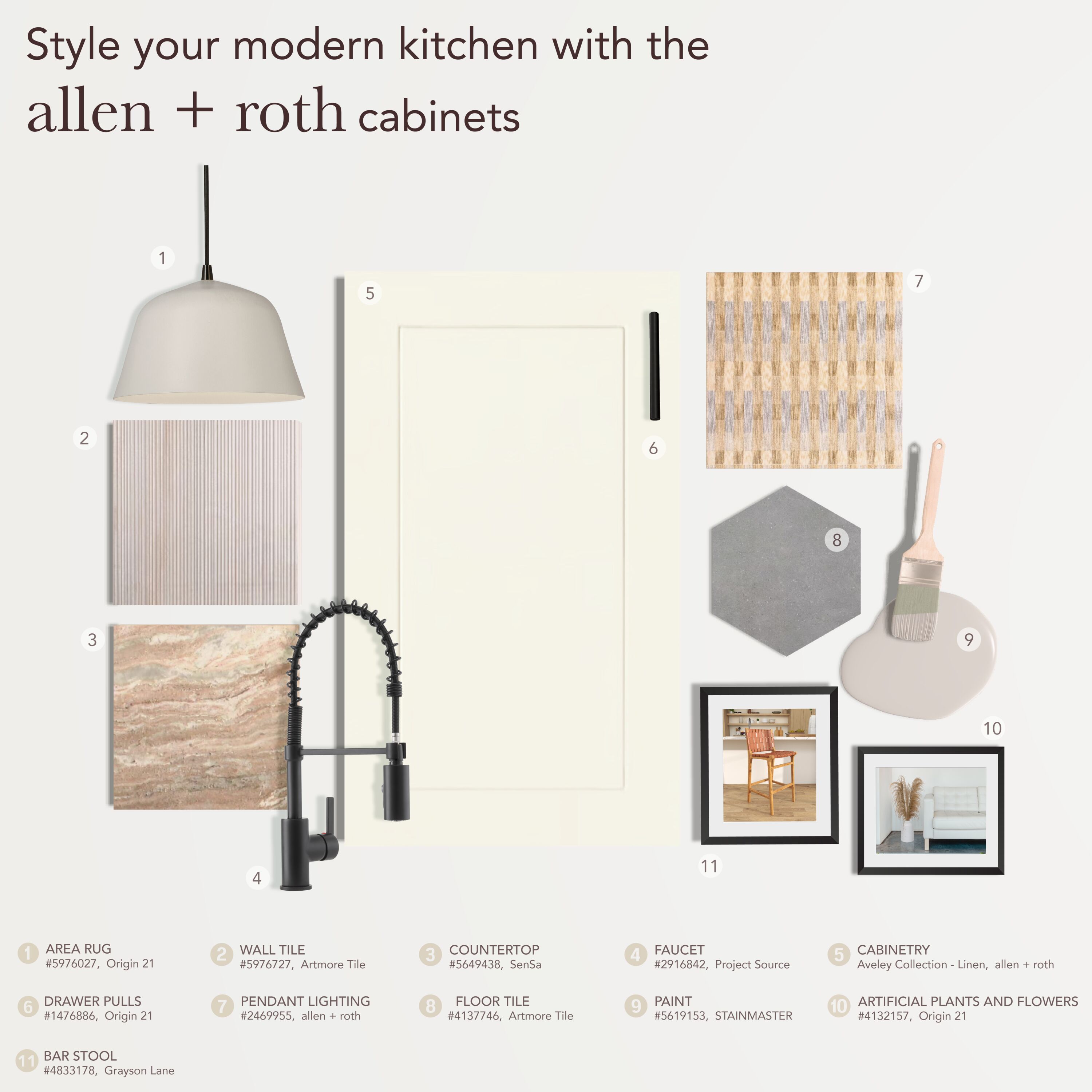 allen + roth 25379AV Cabinets-Kitchen - View #2