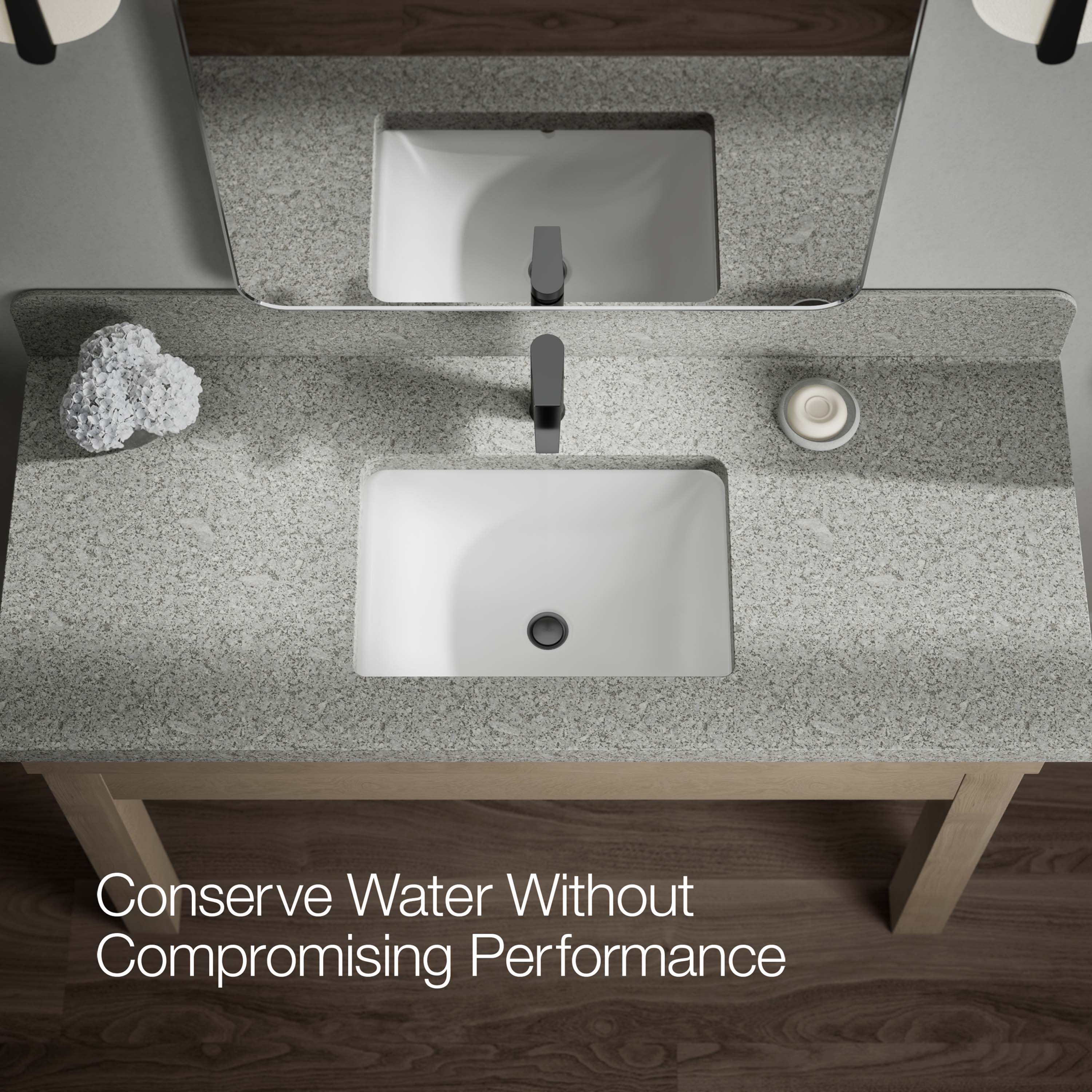 Matte Black Traditional Single-Handle Deck Mounted Bathroom Sink Faucet