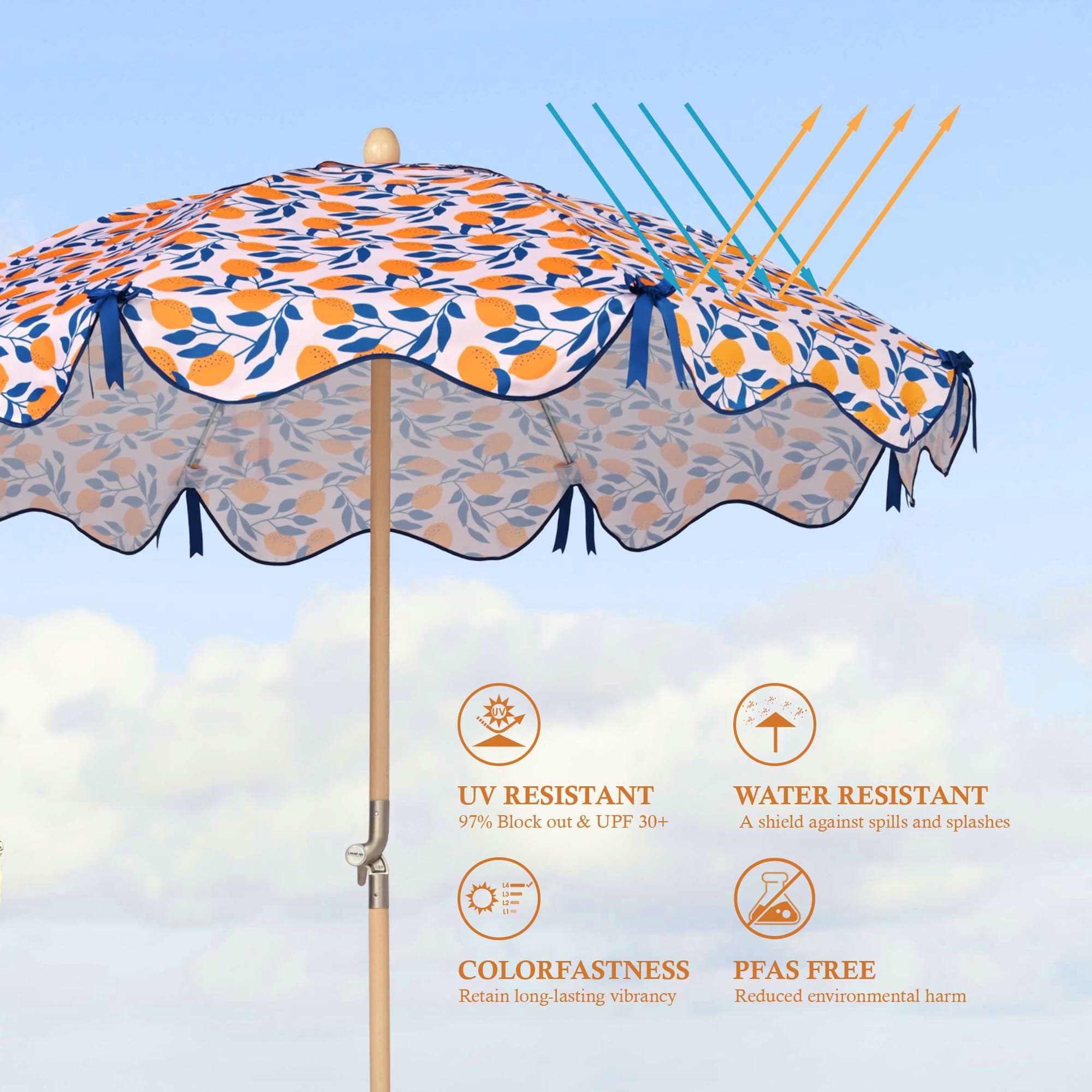 LAGarden 07LAUSET001-OB-01-LO Beach-Umbrellas - View #5