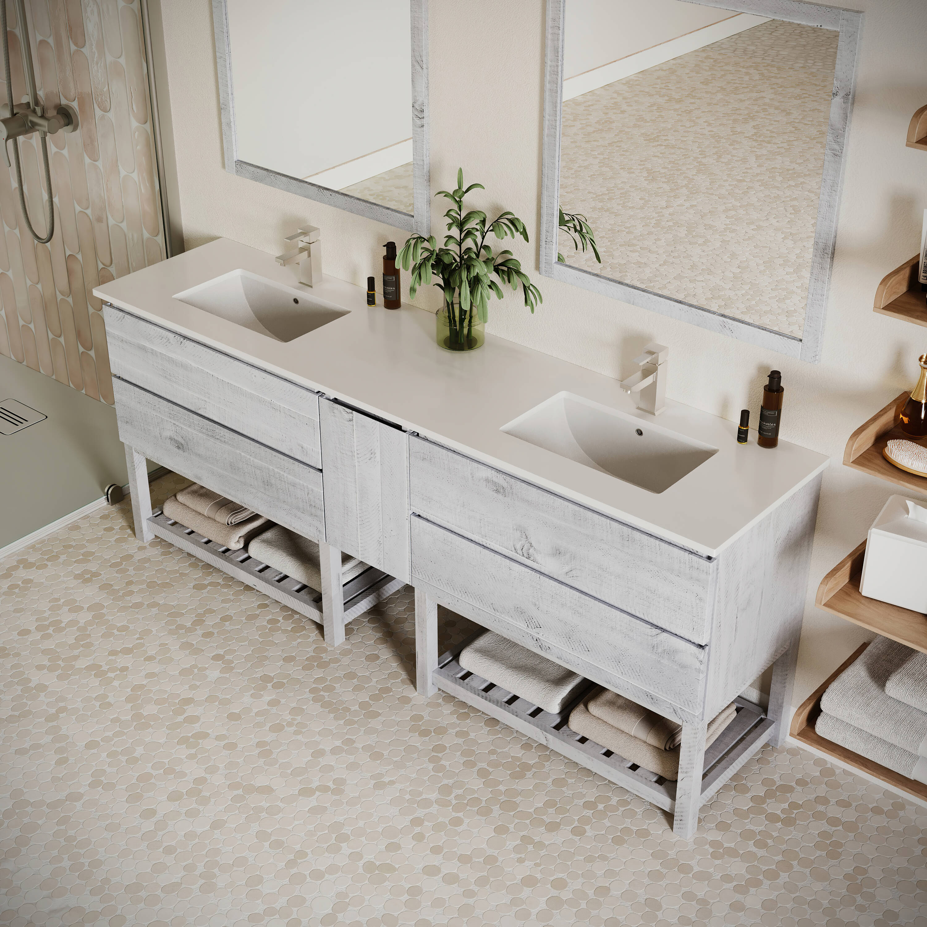 Fresca FCB31361236RWHFSCWHU Bath-Vanity-Combo - View #4