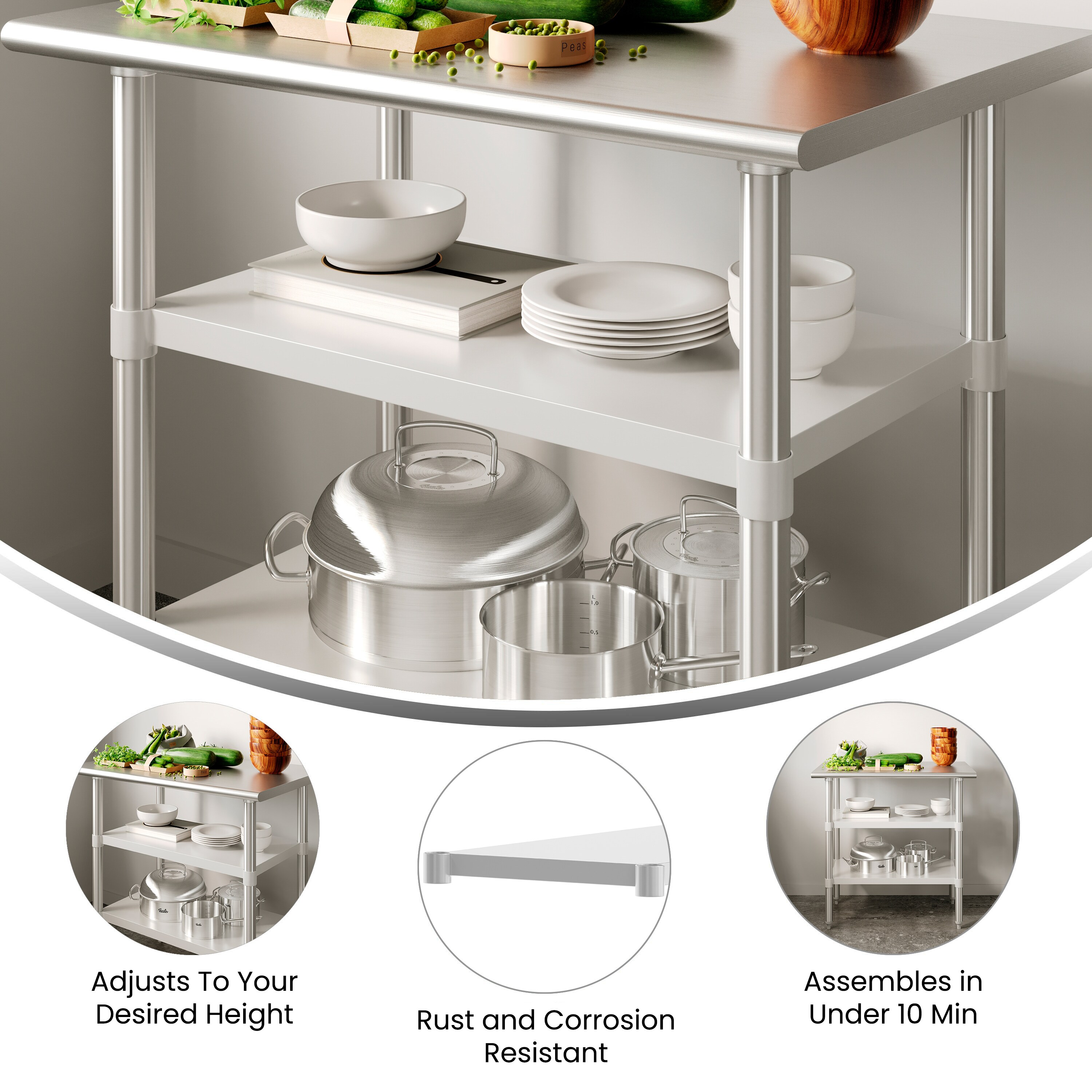 Flash Furniture 196861194870 Kitchen-Furniture - View #3