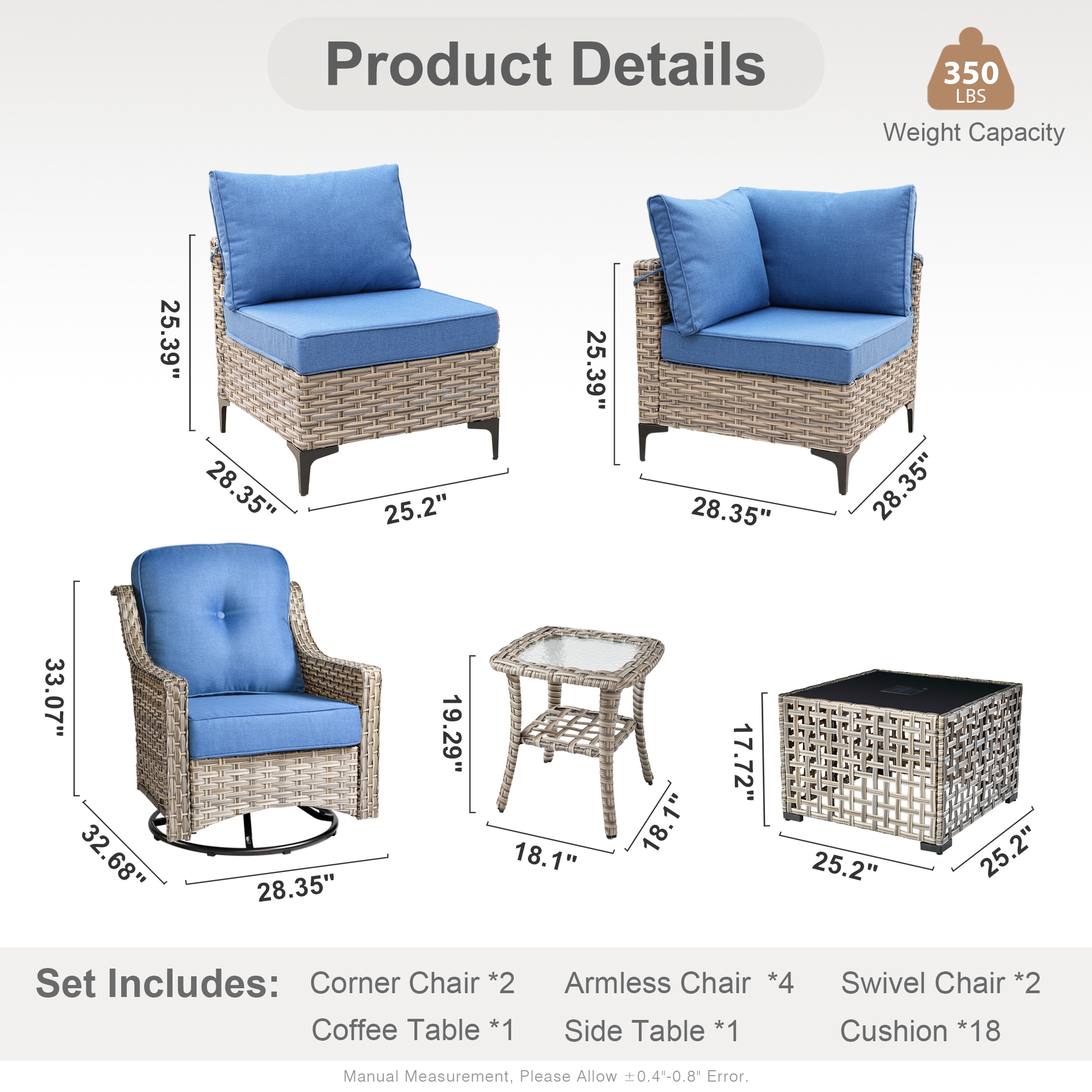 Caodoc L5-YZSKT510-1 Patio-Sofas-Daybeds - View #9