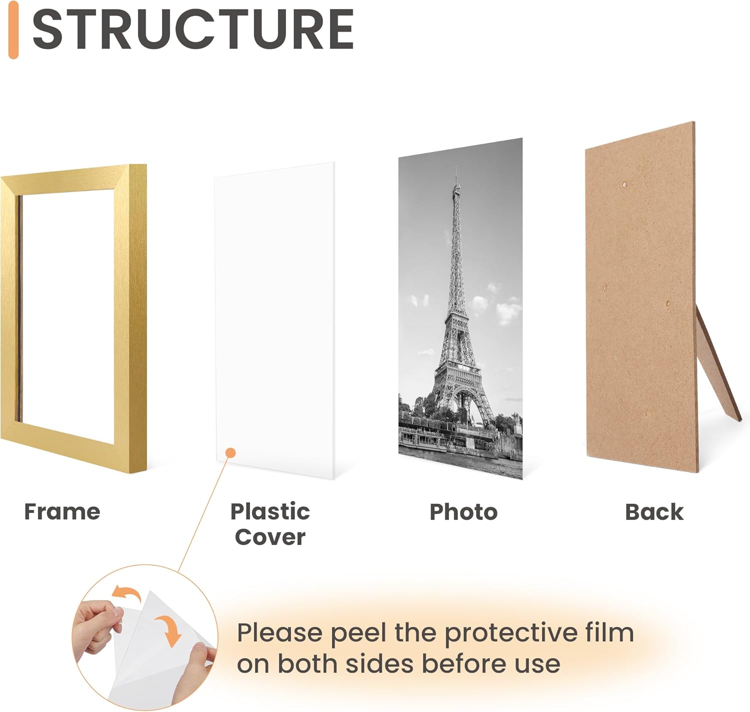 Upsimples B0D66P66KP Picture-Frames - View #7