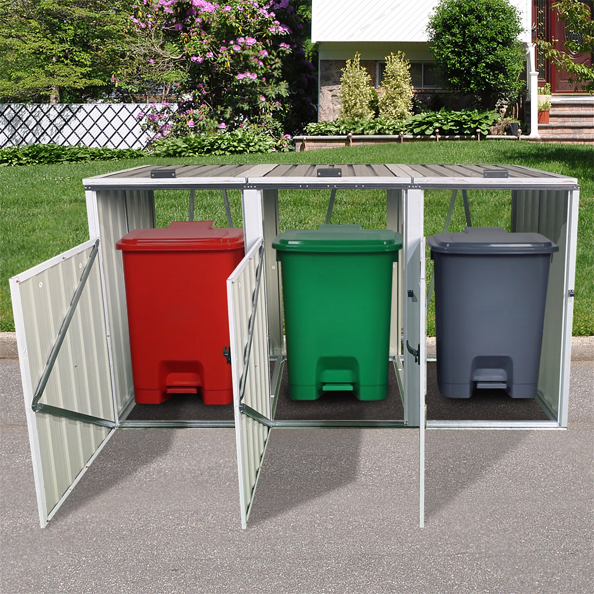 BABOOM BOM-230164-OR Metal-Storage-Buildings-Sheds - View #2