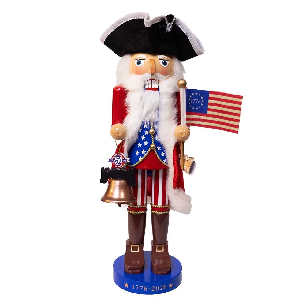 Kurt S. Adler 14-Inch 250th Anniversary of America Nutcracker