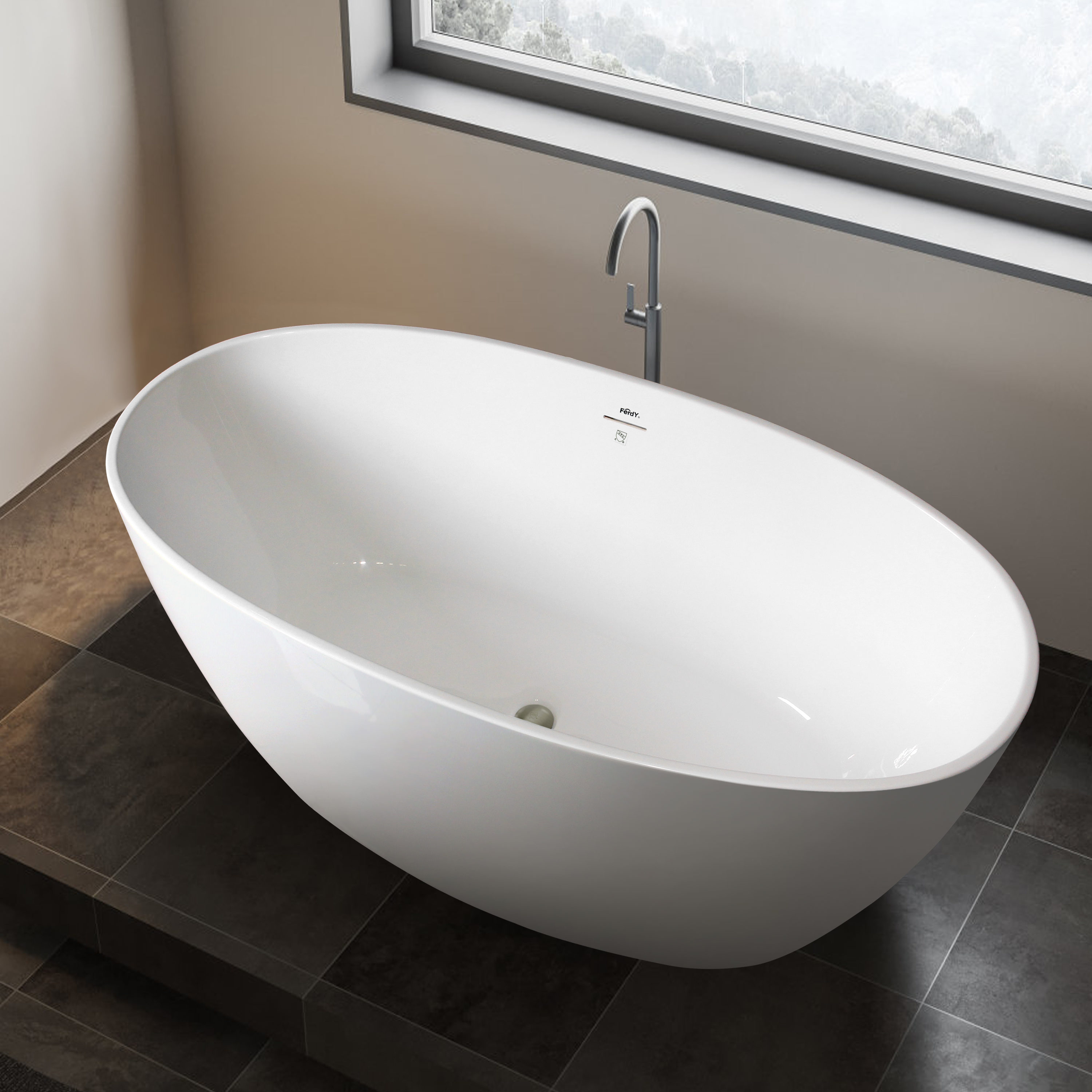 FerdY FERDY-02119-1400-BN bathtubs - View #2