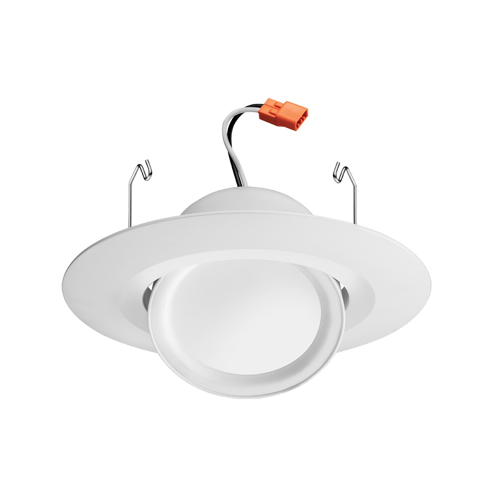 Juno 5-in Matte Gimbal Recessed Light Trim RB56ACRGBWMWM6 at