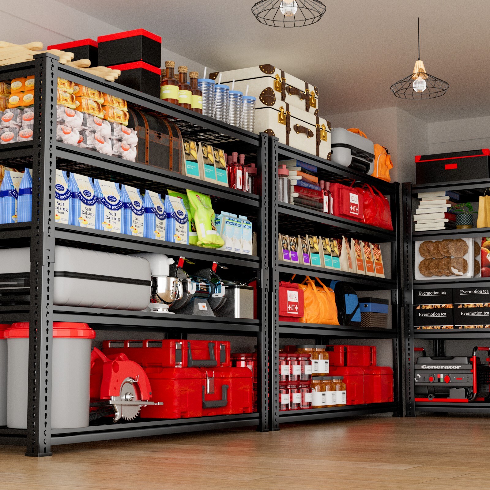 LOVMOR 48HDMS-PLR Free-Standing-Shelving - View #7