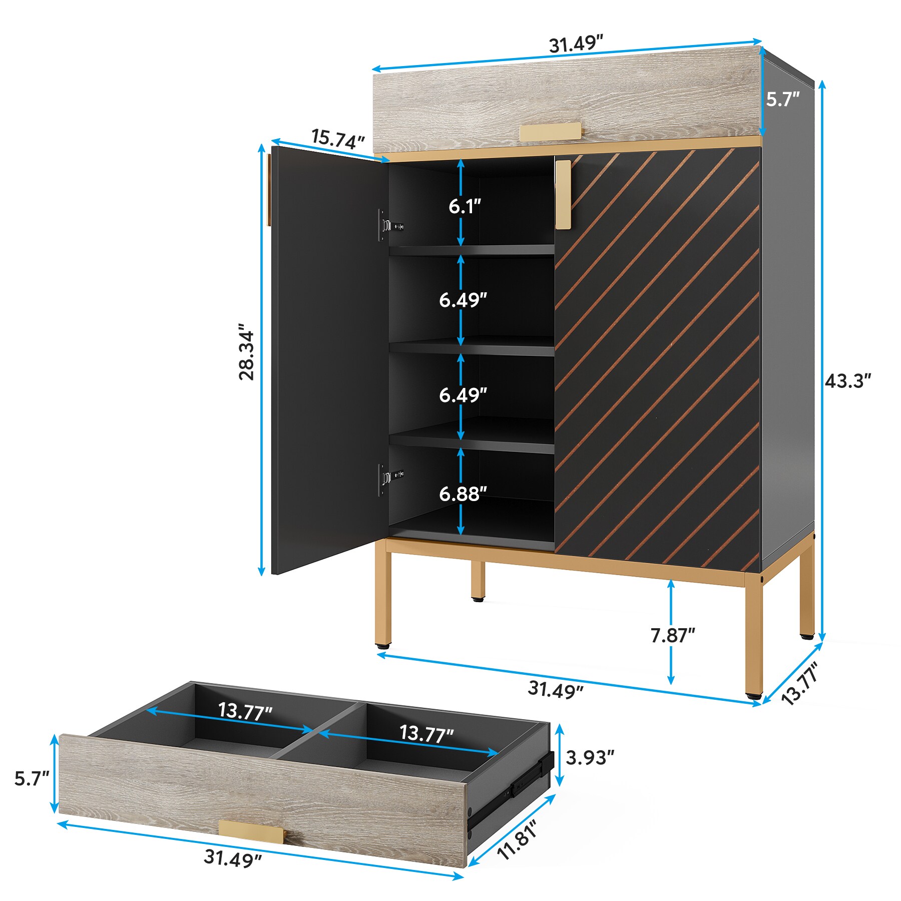 Tribesigns HOGA-C0780 Shoe-Racks - View #4