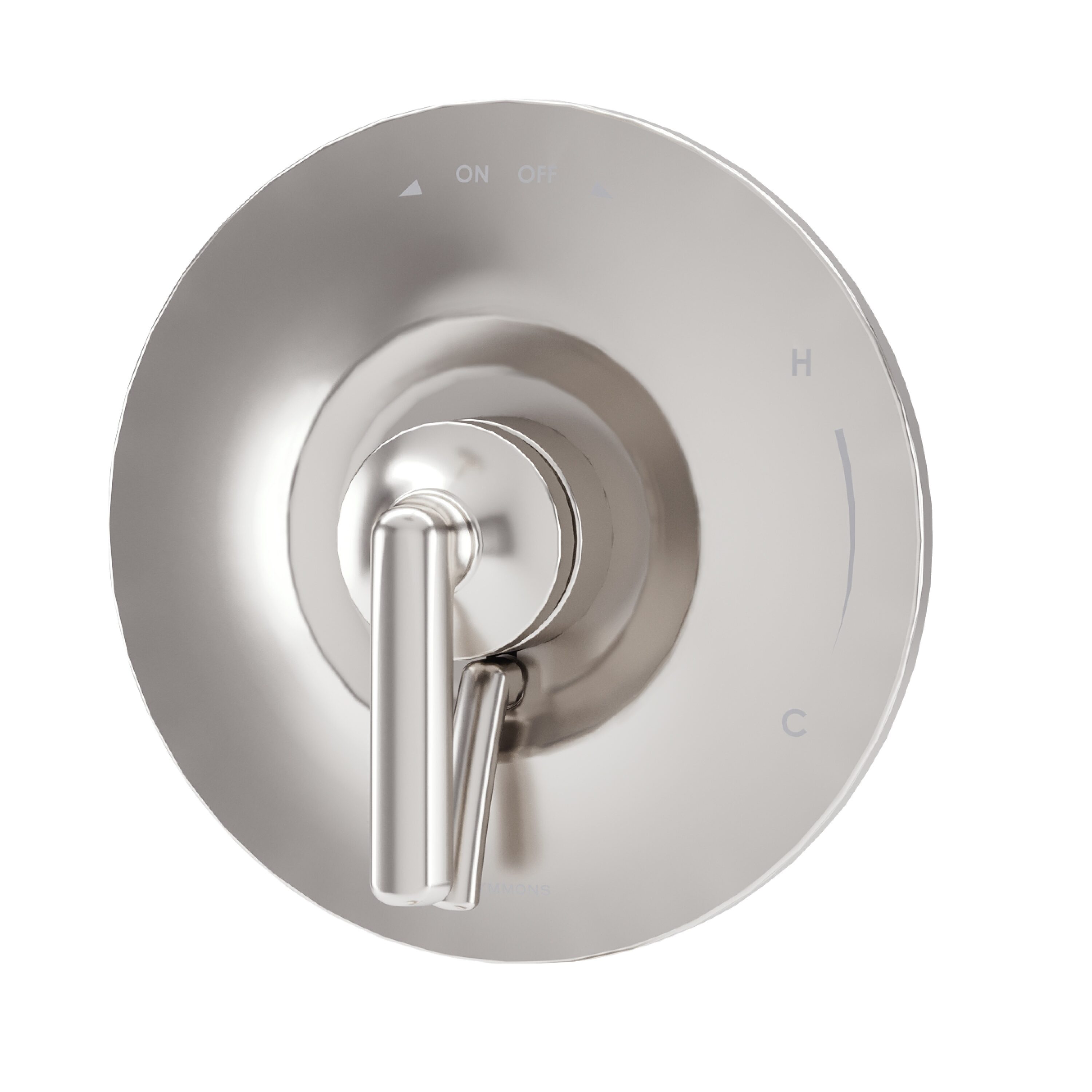 Symmons S5990STNTRM Birch Satin Nickel 1 -Handle Lever Shower Faucet Handle