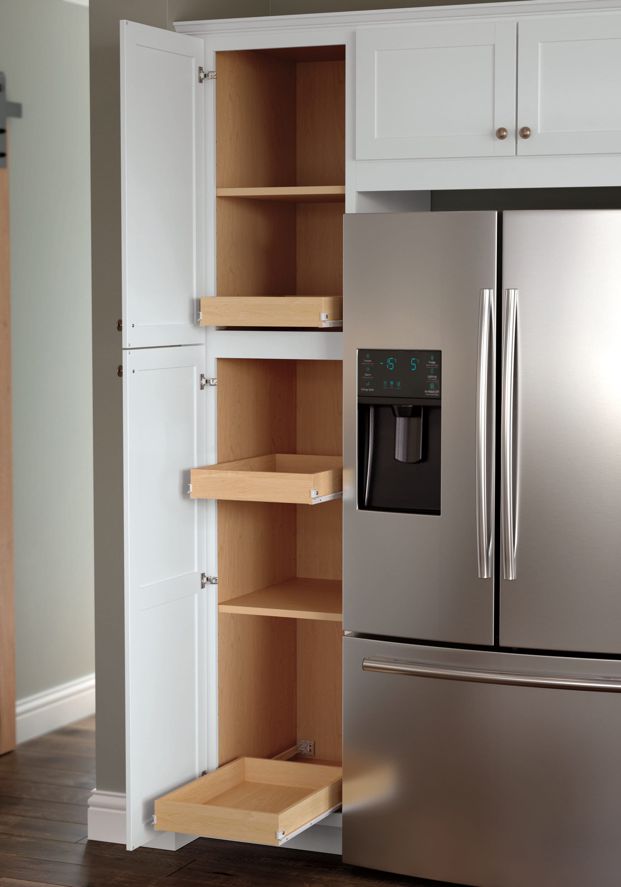 Diamond at Lowes - Organization - Utensil Pantry Pull Out Cabinet