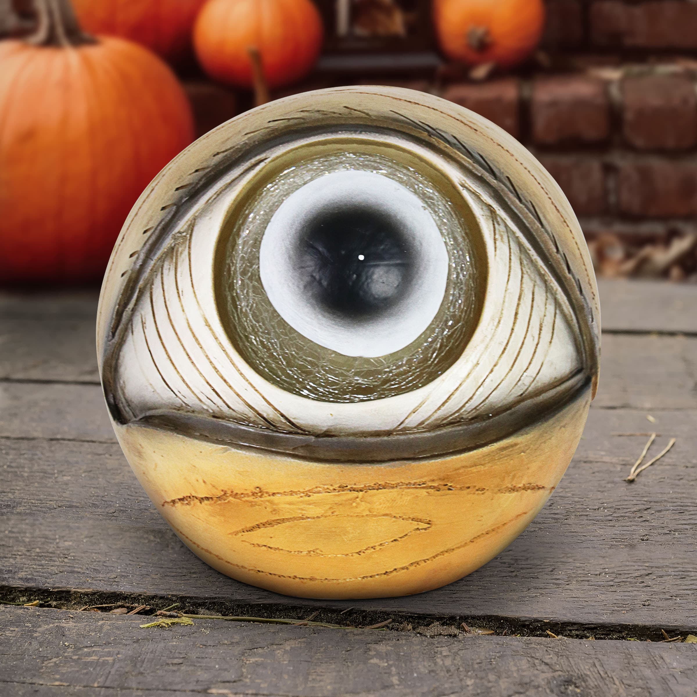 Exhart 5-in Lighted Eye Tabletop Decoration in the Halloween Decor ...