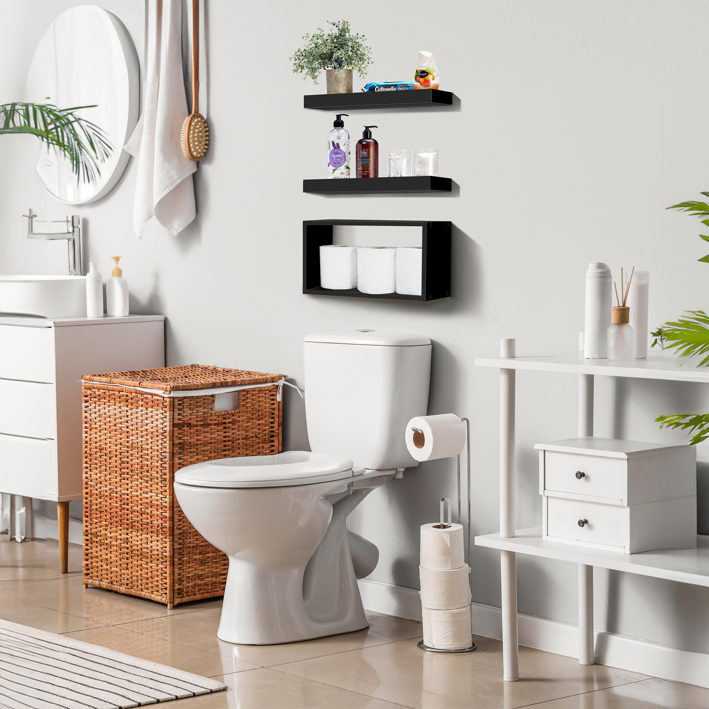 SORBUS 192405068140 Wall-Mounted-Shelving - View #5