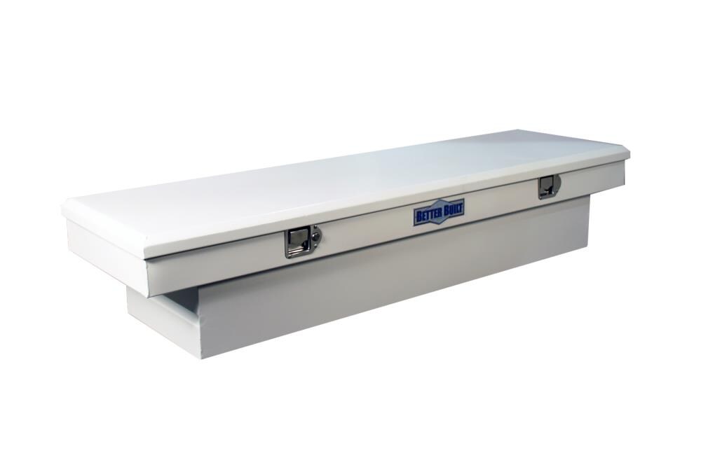 Better Built 73210170 63-in x 20-in x 13-in White Steel Crossover Truck Tool Box