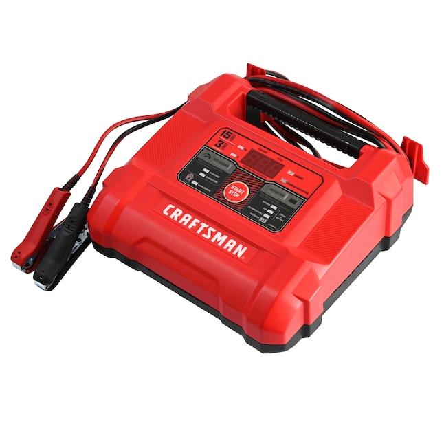 CRAFTSMAN 15-Amp 12-Volt Car Battery Jump Starter with Digital Display in  the Car Battery Jump Starters department at