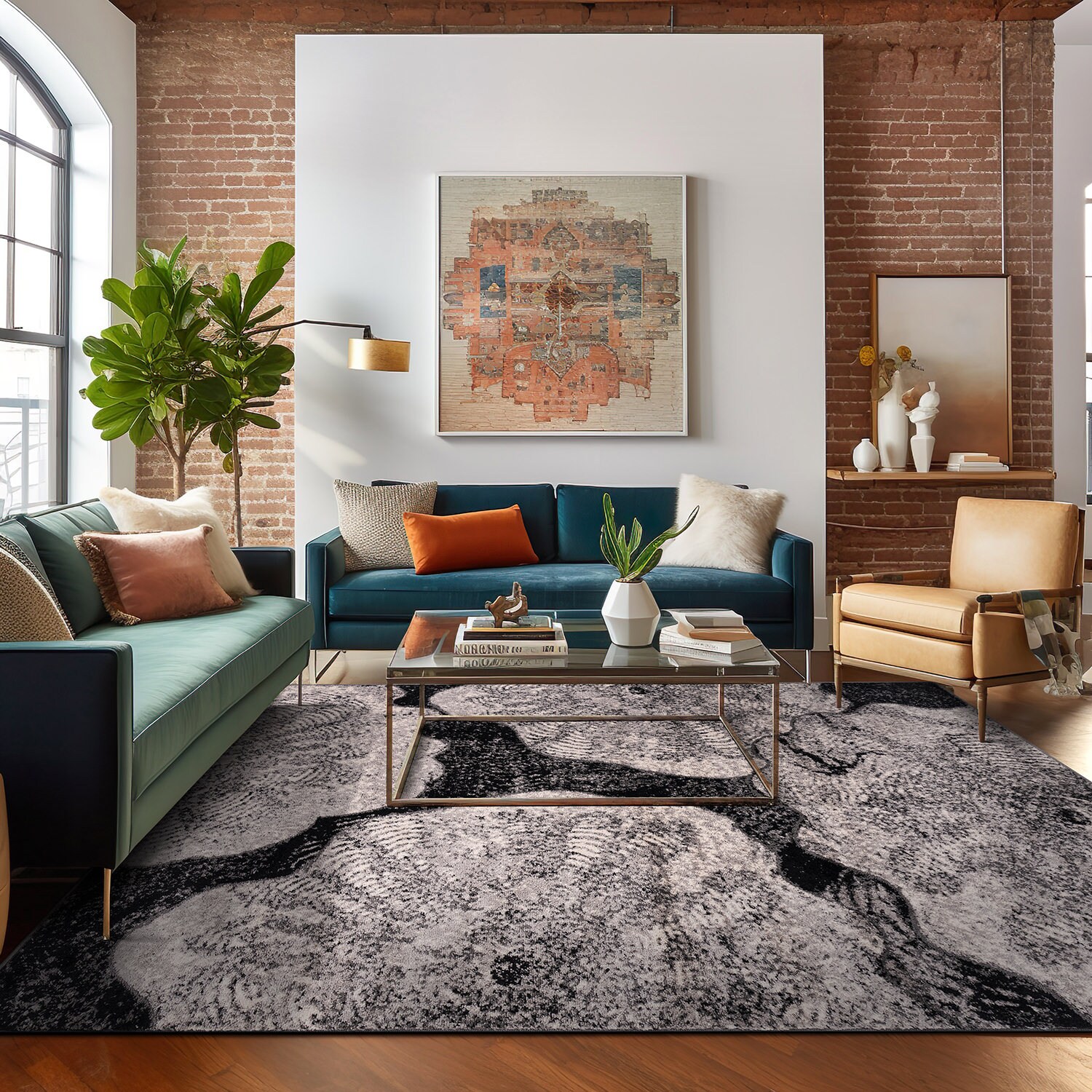 World Rug Gallery 400BLACK5X7 rugs - View #8