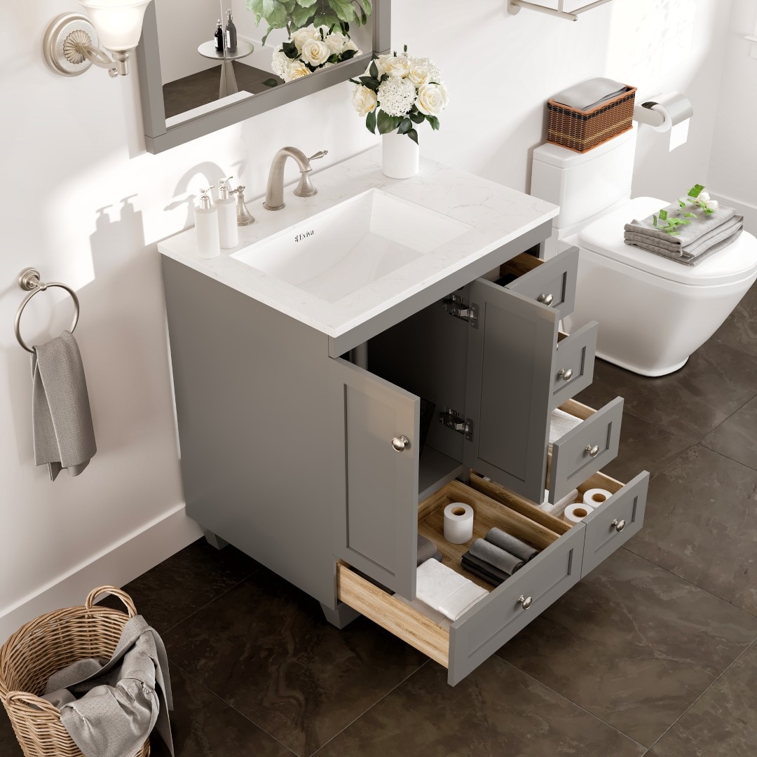 Eviva EVVN69-28GR Bath-Vanity-Combo - View #5