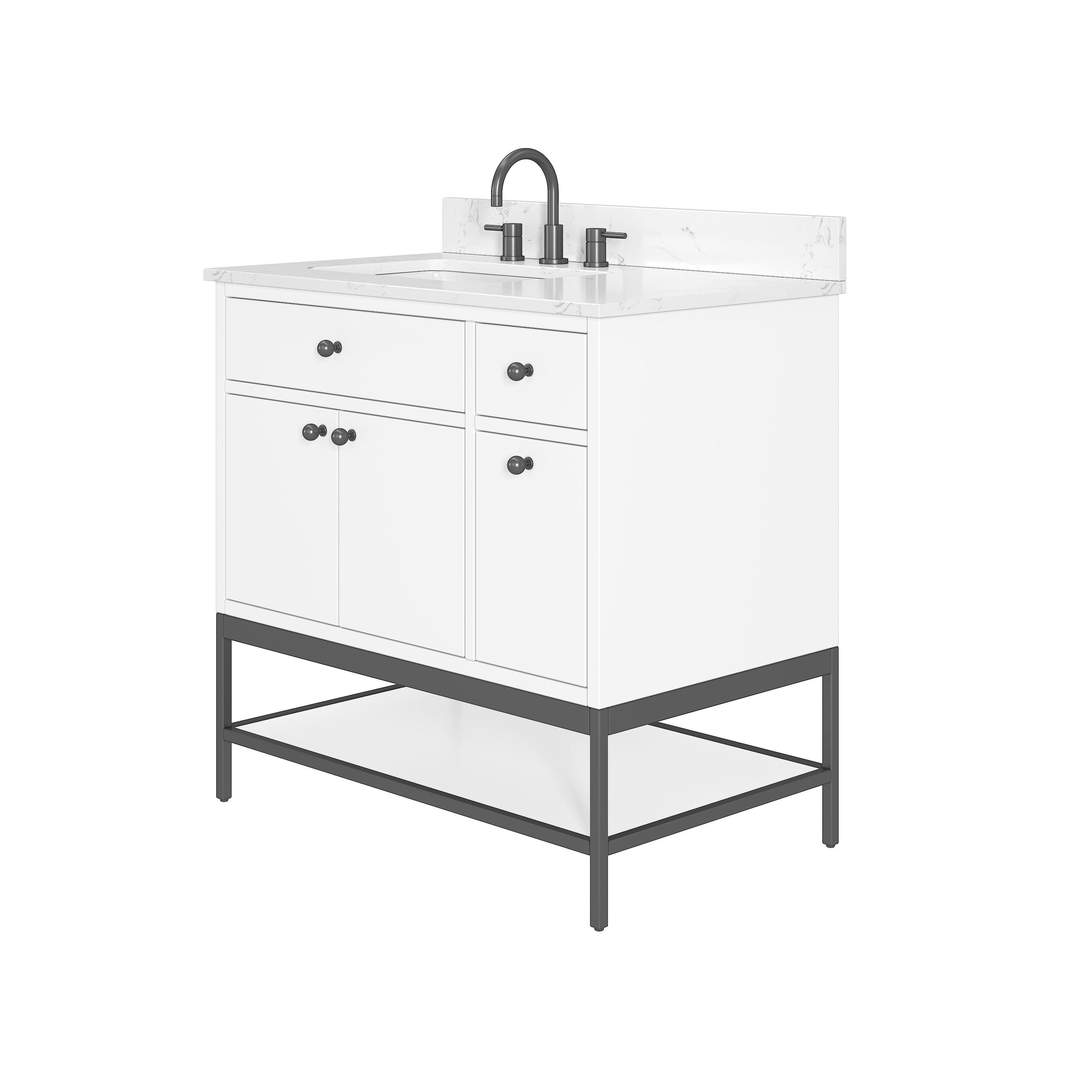Avanity PAISLEY-VS36-WT Bath-Vanity-Combo - View #4