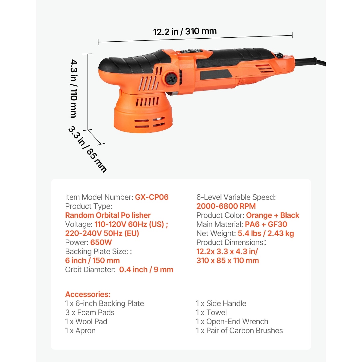 PEXCHO T3342P550668 Corded-Polishers - View #2