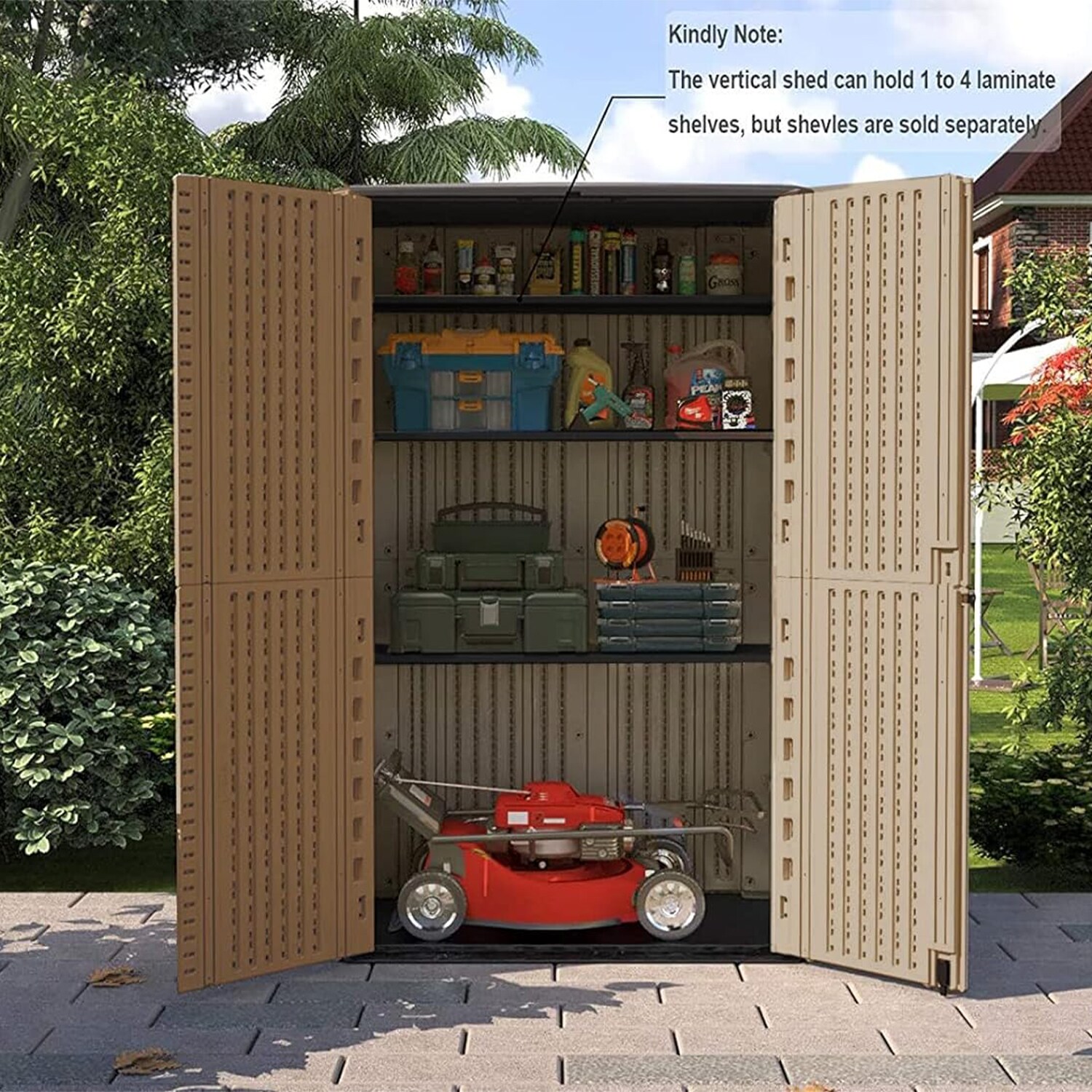 Mondawe MO-BCJYEUM1L2 Small-Outdoor-Storage - View #4