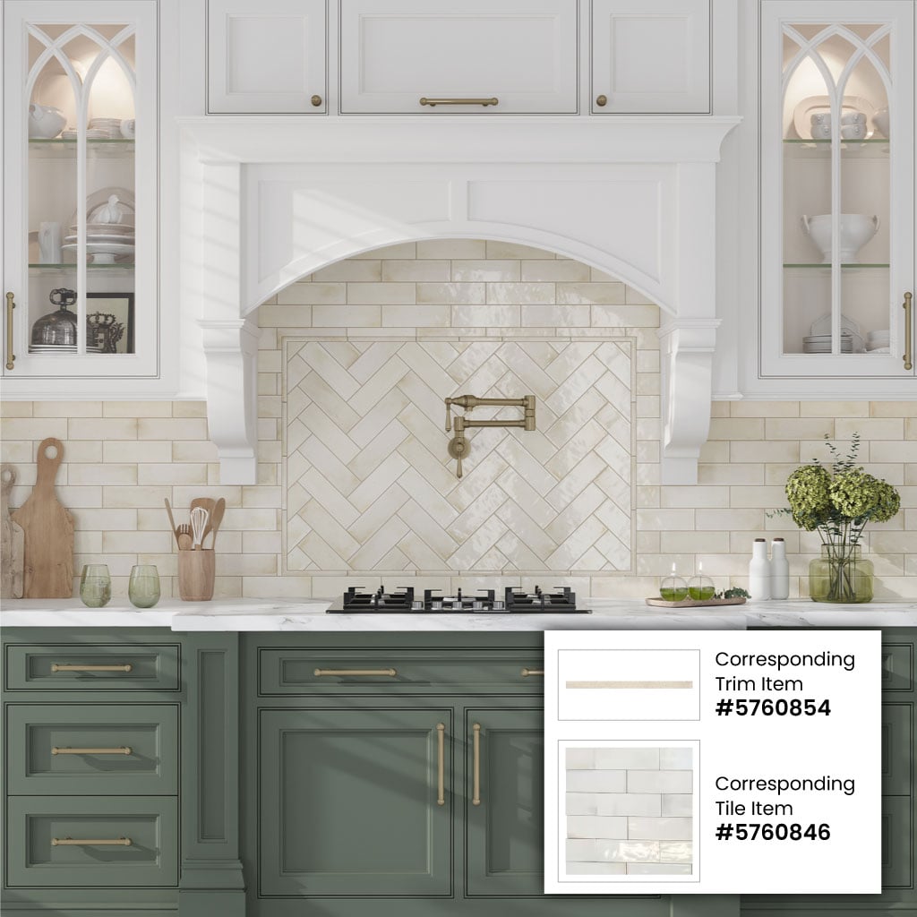 Apollo Tile MOD88WHT258A Ceramic-Tile - View #4