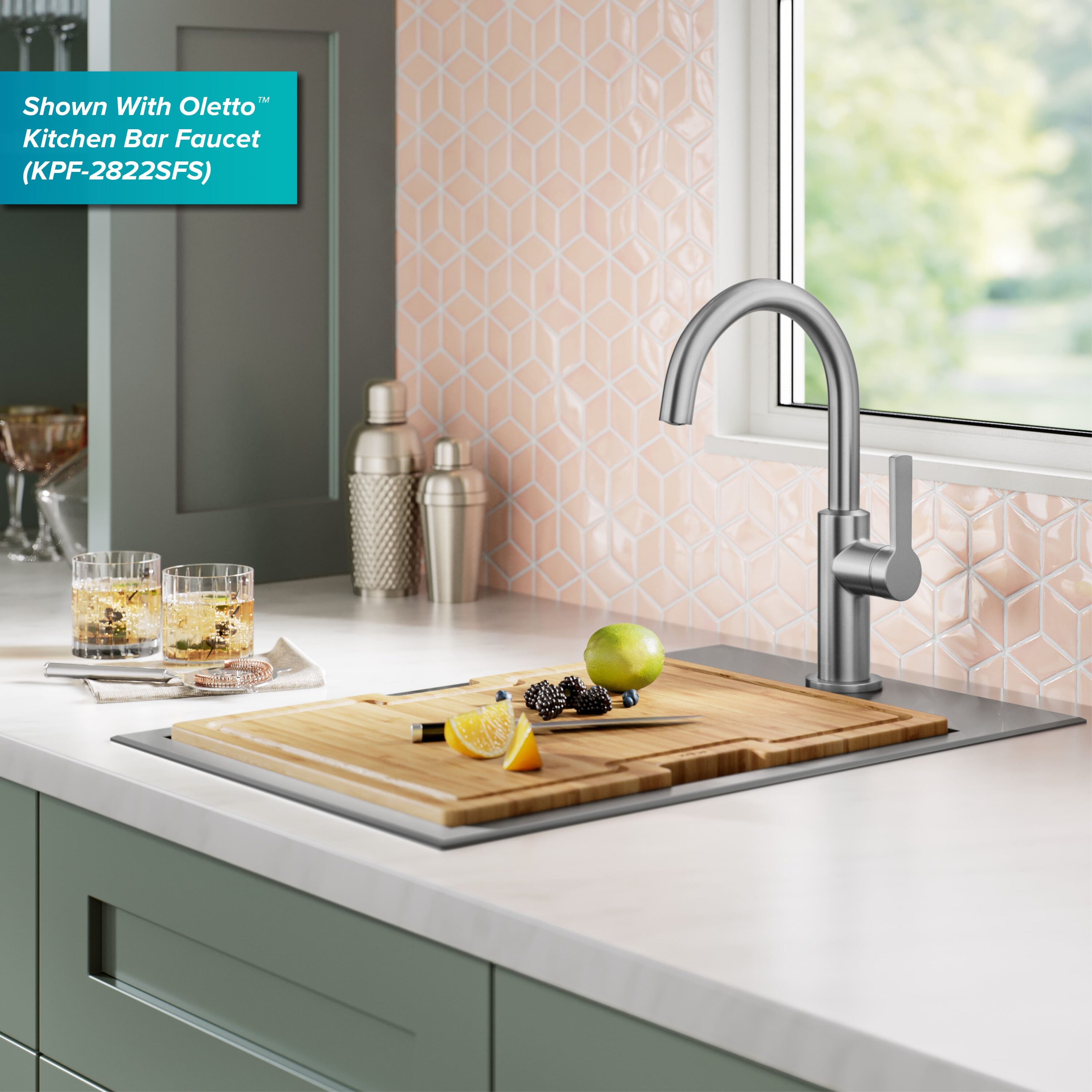 Kraus KWT311-15 Bar-Prep-Sinks - View #5