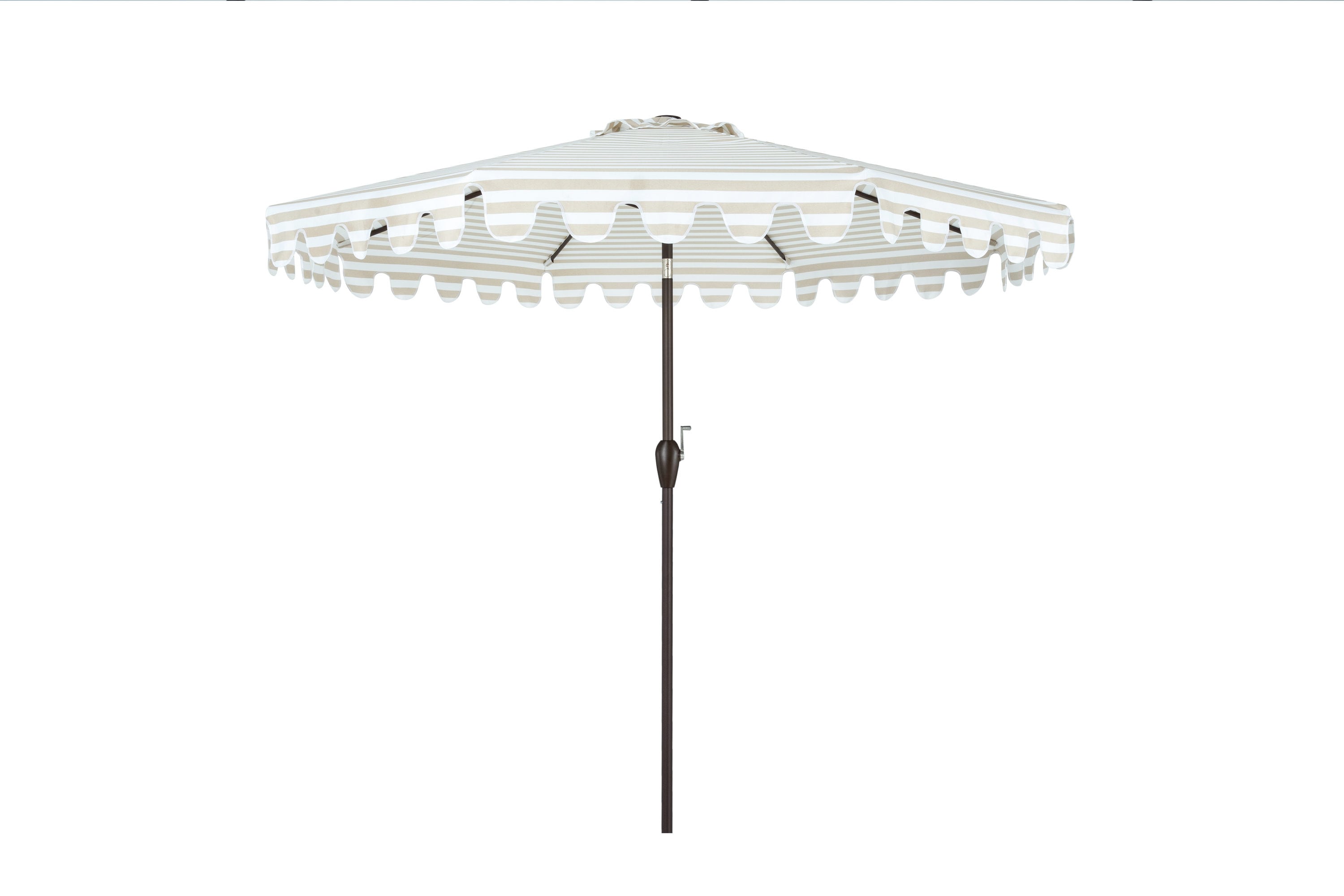 PolyTeak UMBL-9FT-BGW 9.0-Feet Aluminum Market Patio Umbrella