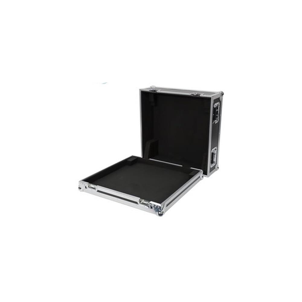 TNSR4559 Deejay LED TBHX32COMPACT Fly Drive Case for Behringer X32 Compact Digital Mixer with Wheels, Black