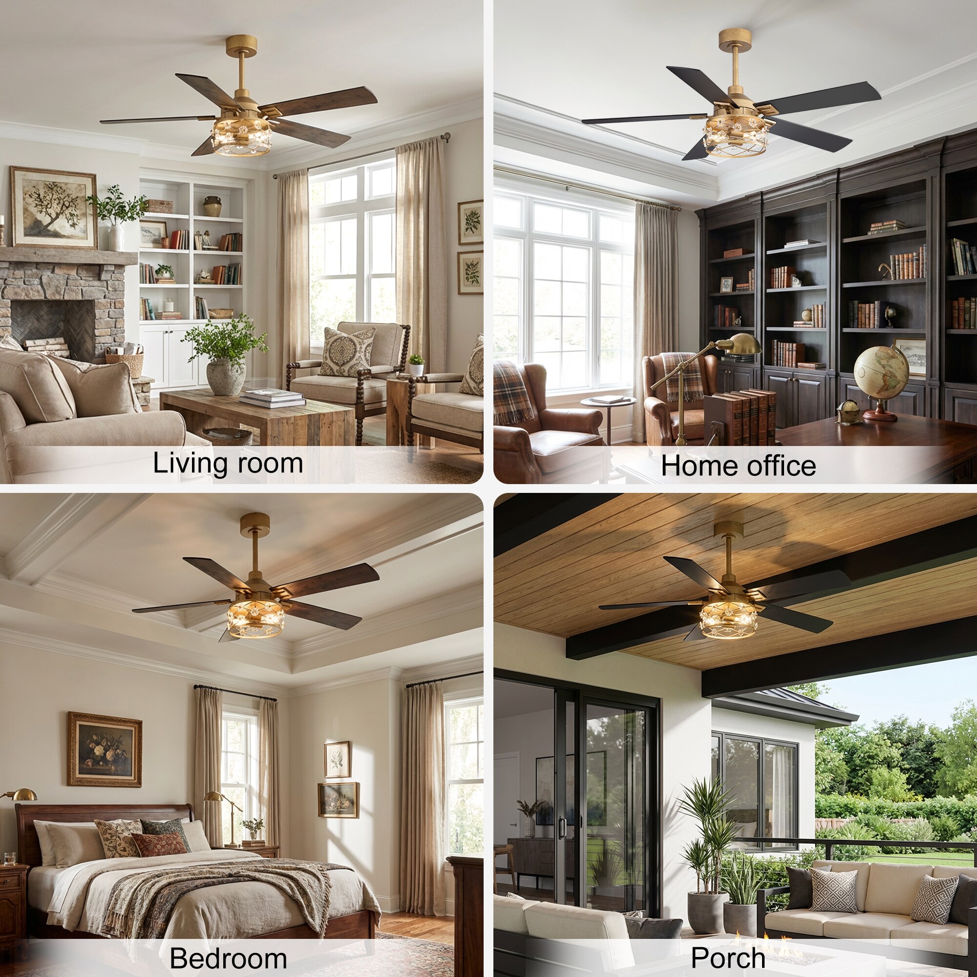 Airsurfer AS-37000-GDB Ceiling-Fans - View #10