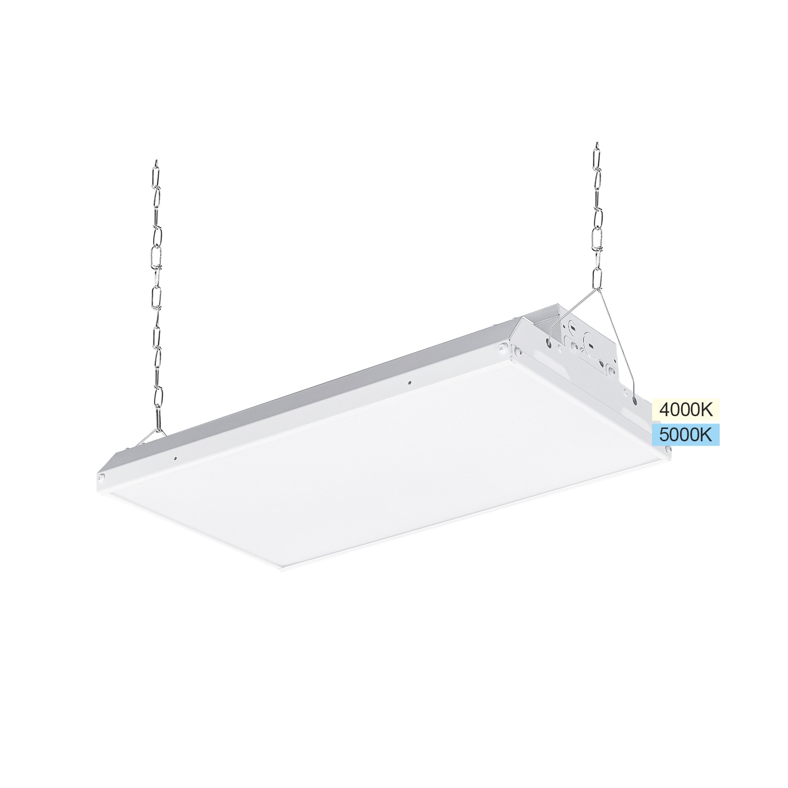 RUN BISON 10.2-in x 16.5-in 17250 -Lumen Adjustable Lumens 5000-K Switchable white LED High Bay Light