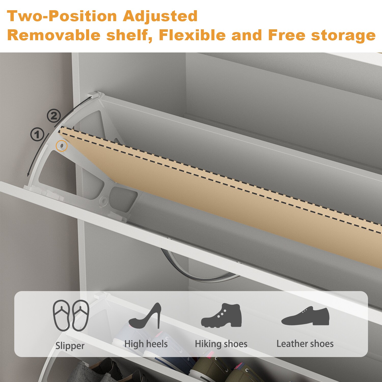 FUFU&GAGA LJY-RA0055-01 Shoe-Racks - View #7