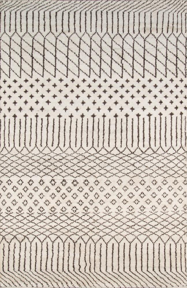 Momeni ATLASATL-1NAT2030 Atlas 2 x 3 (ft) Knotted Wool Natural Rectangular Indoor Geometric Global Area rug